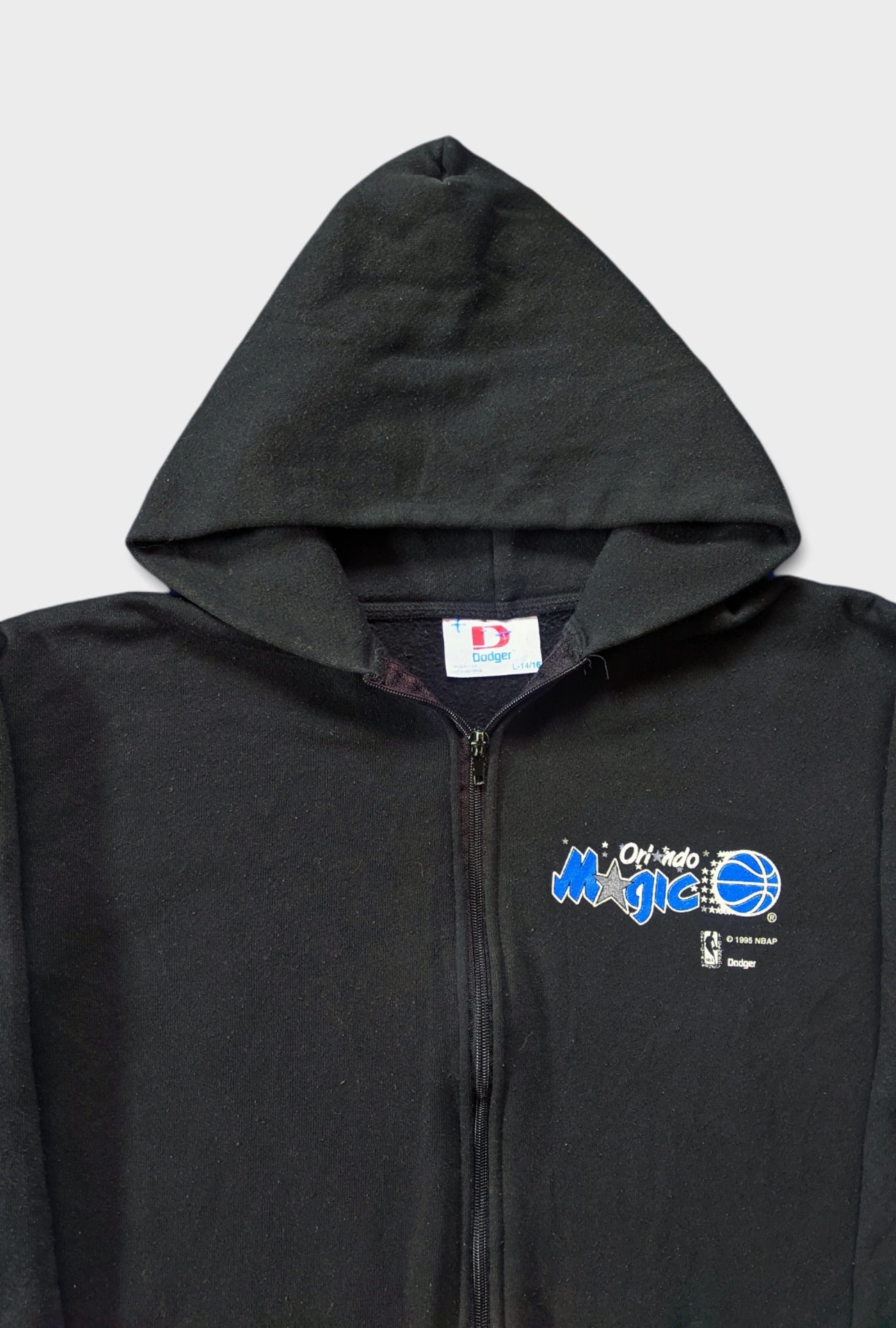 NBA × Vintage Vintage 90s Orlando Magic Zipped Hoodie Size US S / EU 44-46 / 1 - 3 Thumbnail