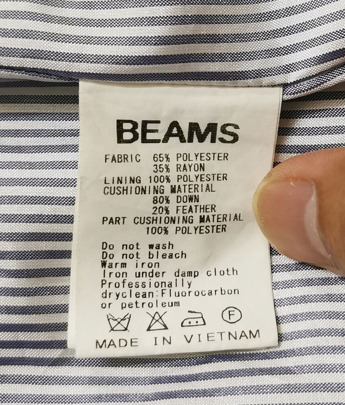 Beams Plus Beams Puffer Down Vest Size US S / EU 44-46 / 1 - 7 Thumbnail