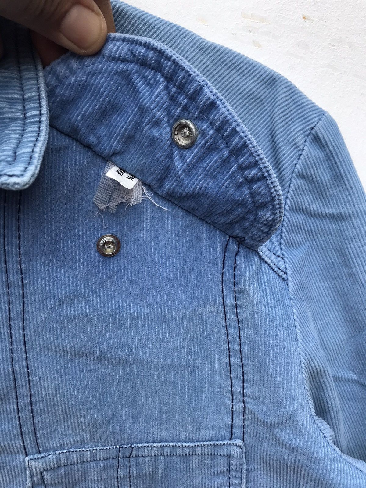 JCPenney Vintage 70s JC Penney Ideal Zipper Corduroy Trucker Jacket Size US S / EU 44-46 / 1 - 4 Thumbnail