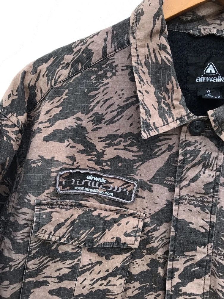 Airwalk Airwalk Military Tiger Stripe Camo Streetwear Skate Jacket Size US M / EU 48-50 / 2 - 3 Thumbnail