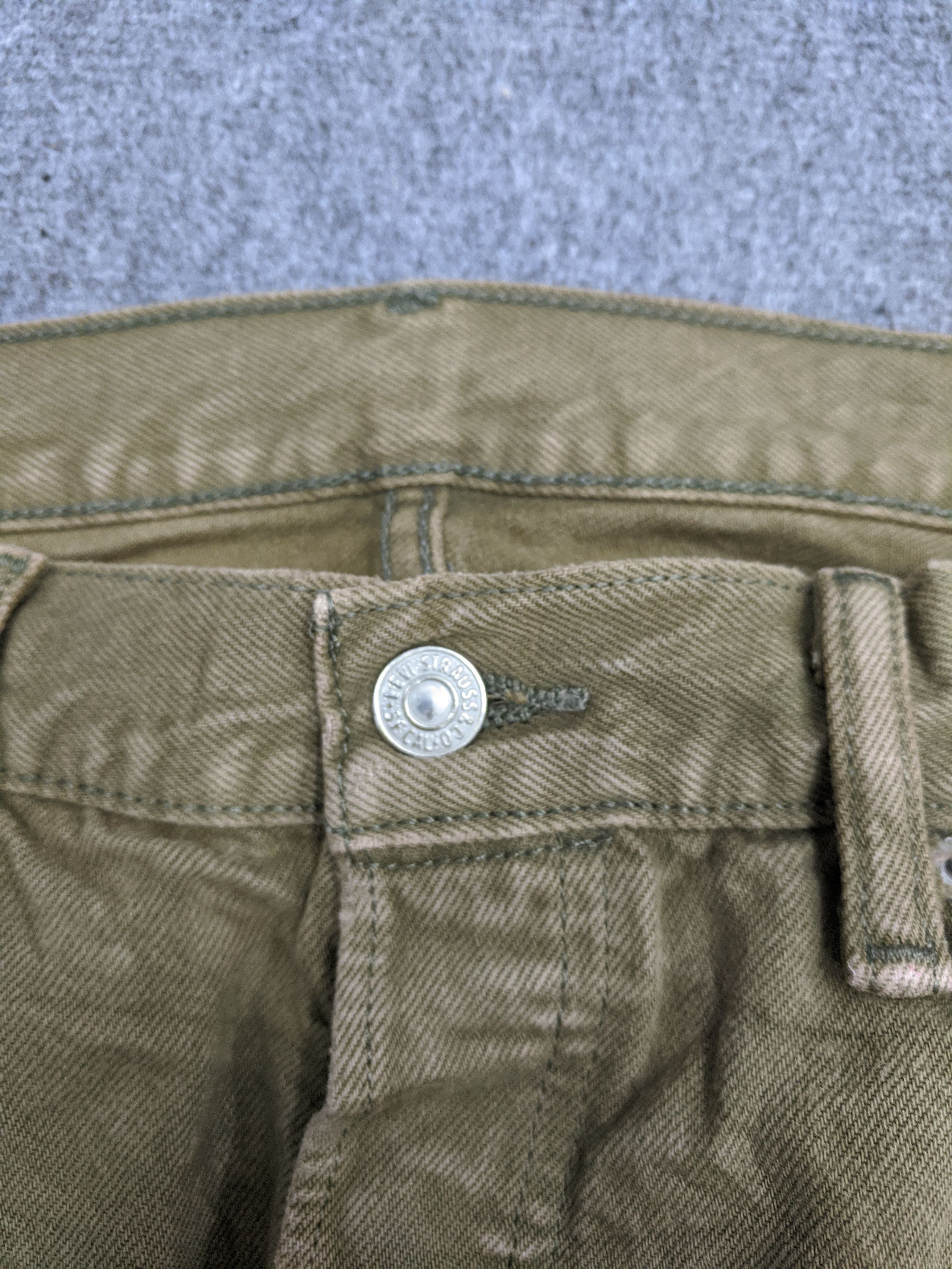 Levi's Vintage 90s Sun Faded Levis 501 Jeans DP0835 Size US 34 / EU 50 - 7 Thumbnail