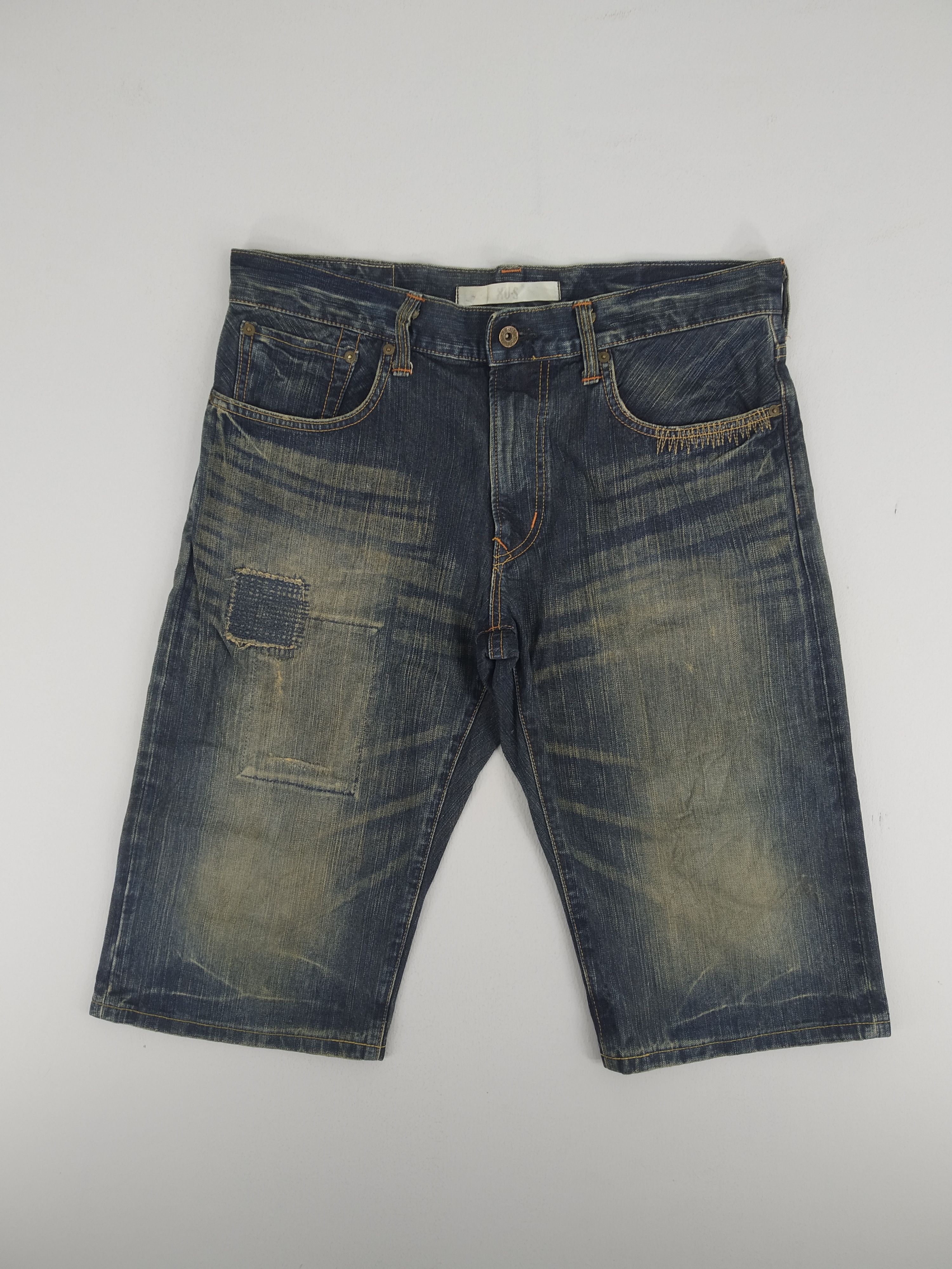 Denime Vintage Edwin Short Men Denim Jeans Ripped Boro Jeans Size US 36 / EU 52 - 1 Thumbnail