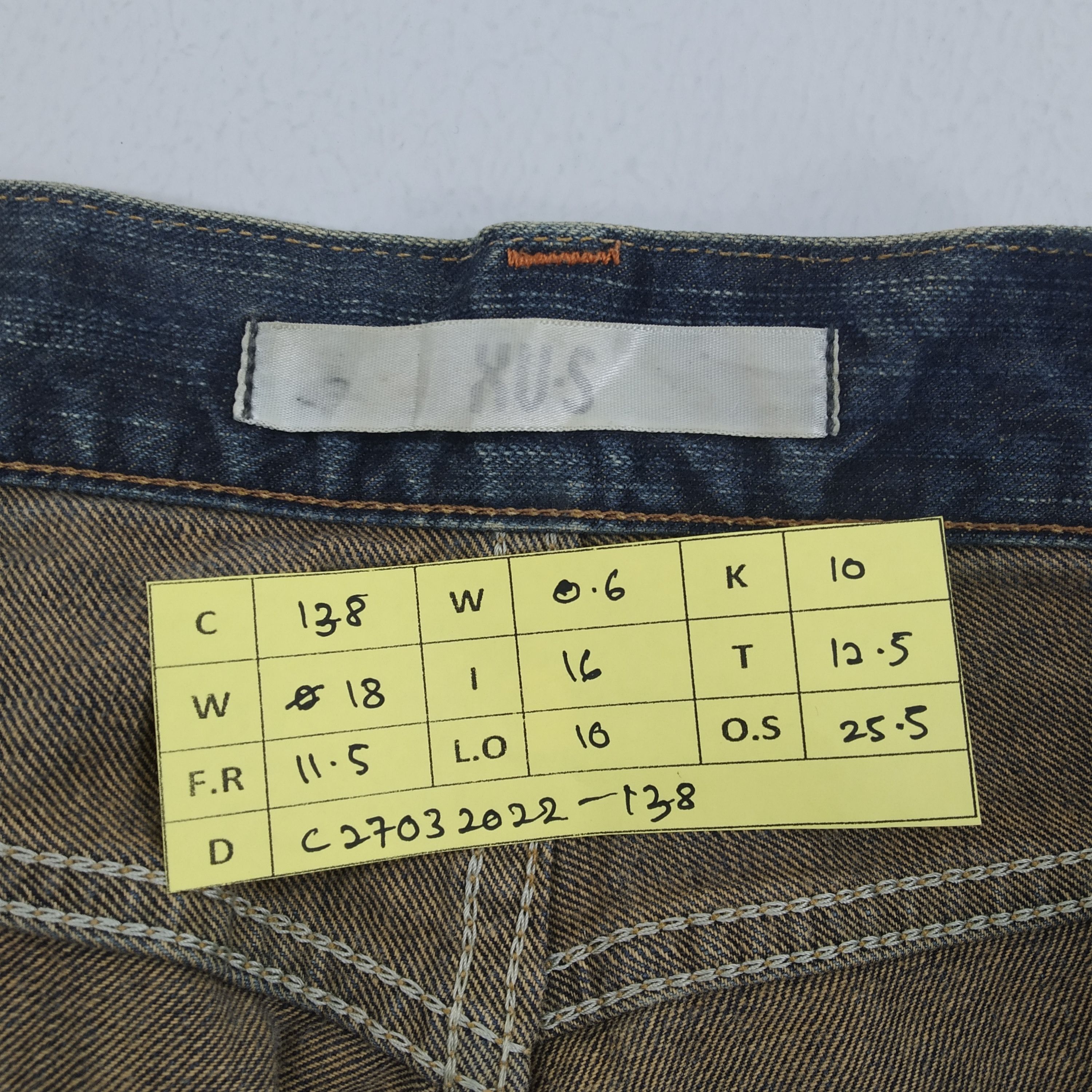 Denime Vintage Edwin Short Men Denim Jeans Ripped Boro Jeans Size US 36 / EU 52 - 13 Thumbnail
