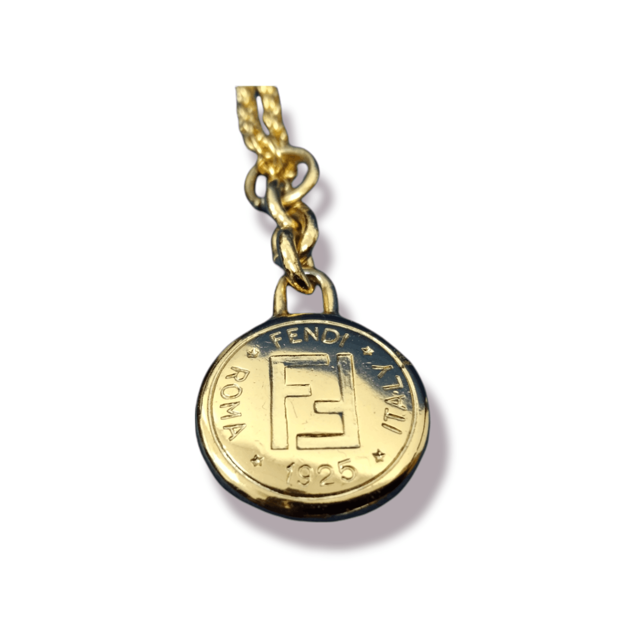 Vintage REPURPOSE CUSTOM NECKLACE FENDI PENDANT Size ONE SIZE - 12 Thumbnail