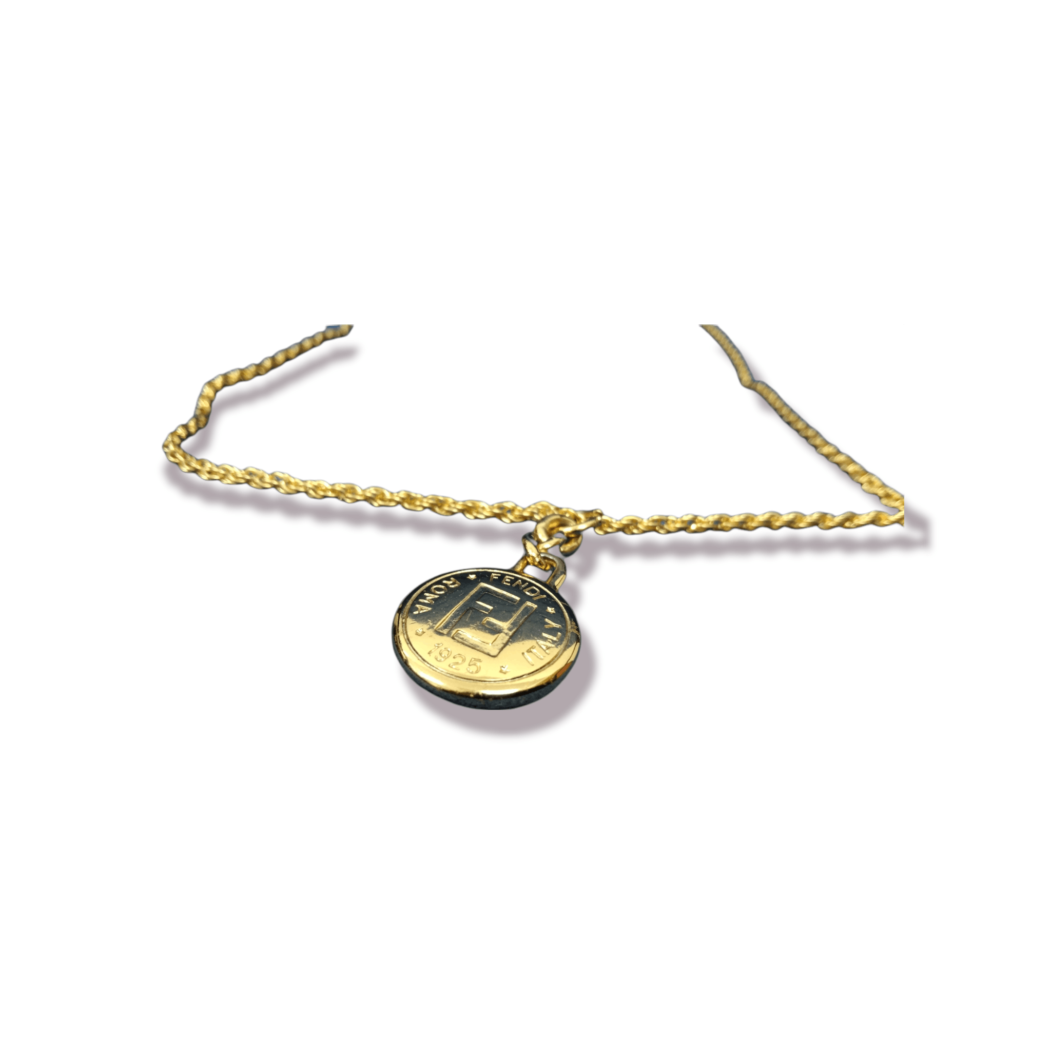 Vintage REPURPOSE CUSTOM NECKLACE FENDI PENDANT Size ONE SIZE - 17 Thumbnail