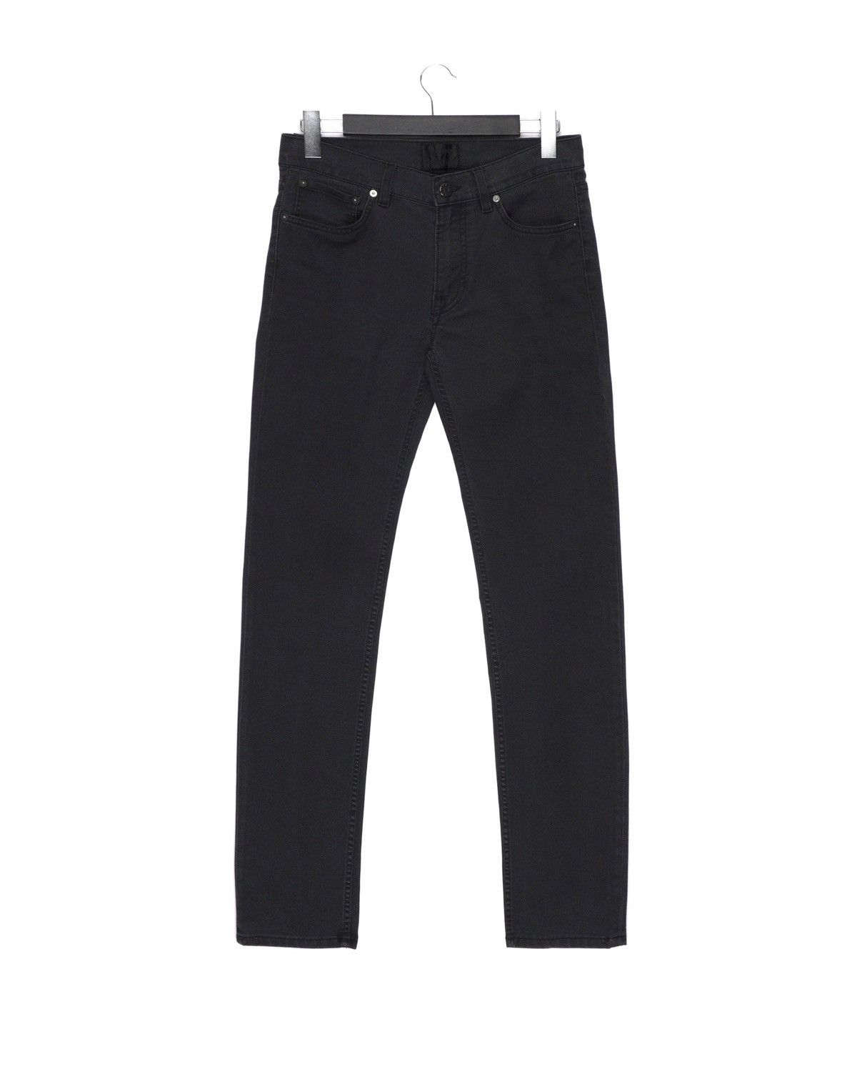 image of Acne Studios Ace Ups Black Slim Fit Denim Jeans, Men's (Size 31)