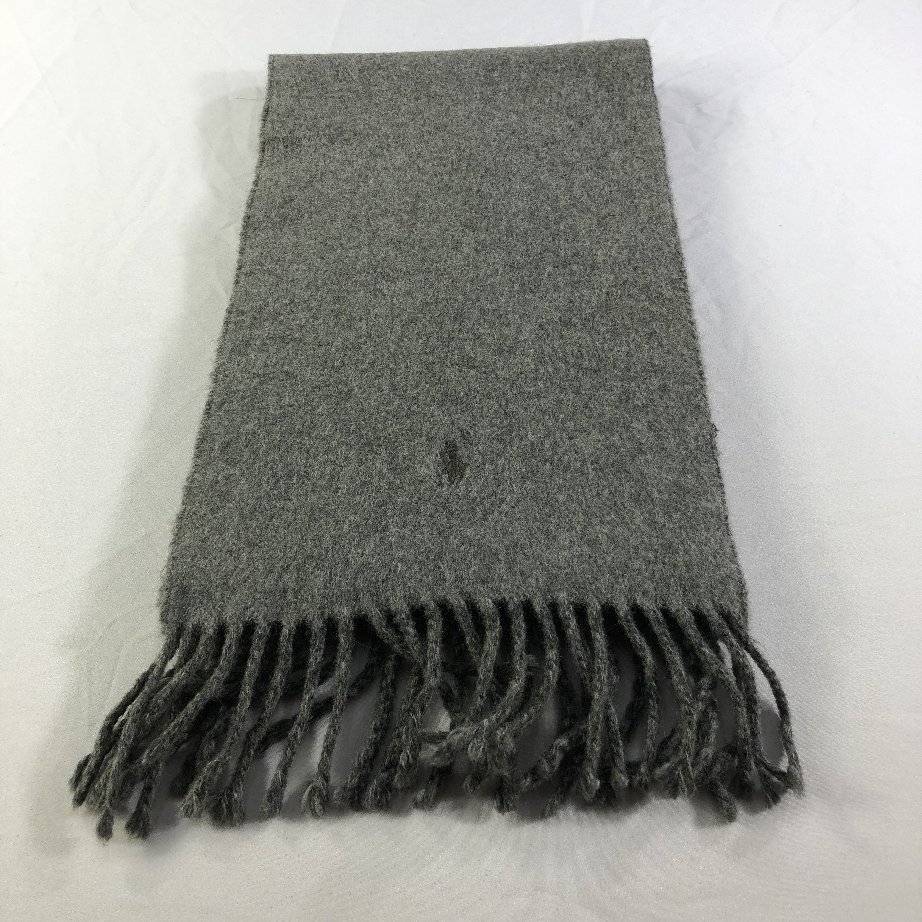 Polo Ralph Lauren Polo Ralph Lauren made in Italy Wool Scarf Muffler V1689 Size ONE SIZE - 2 Thumbnail