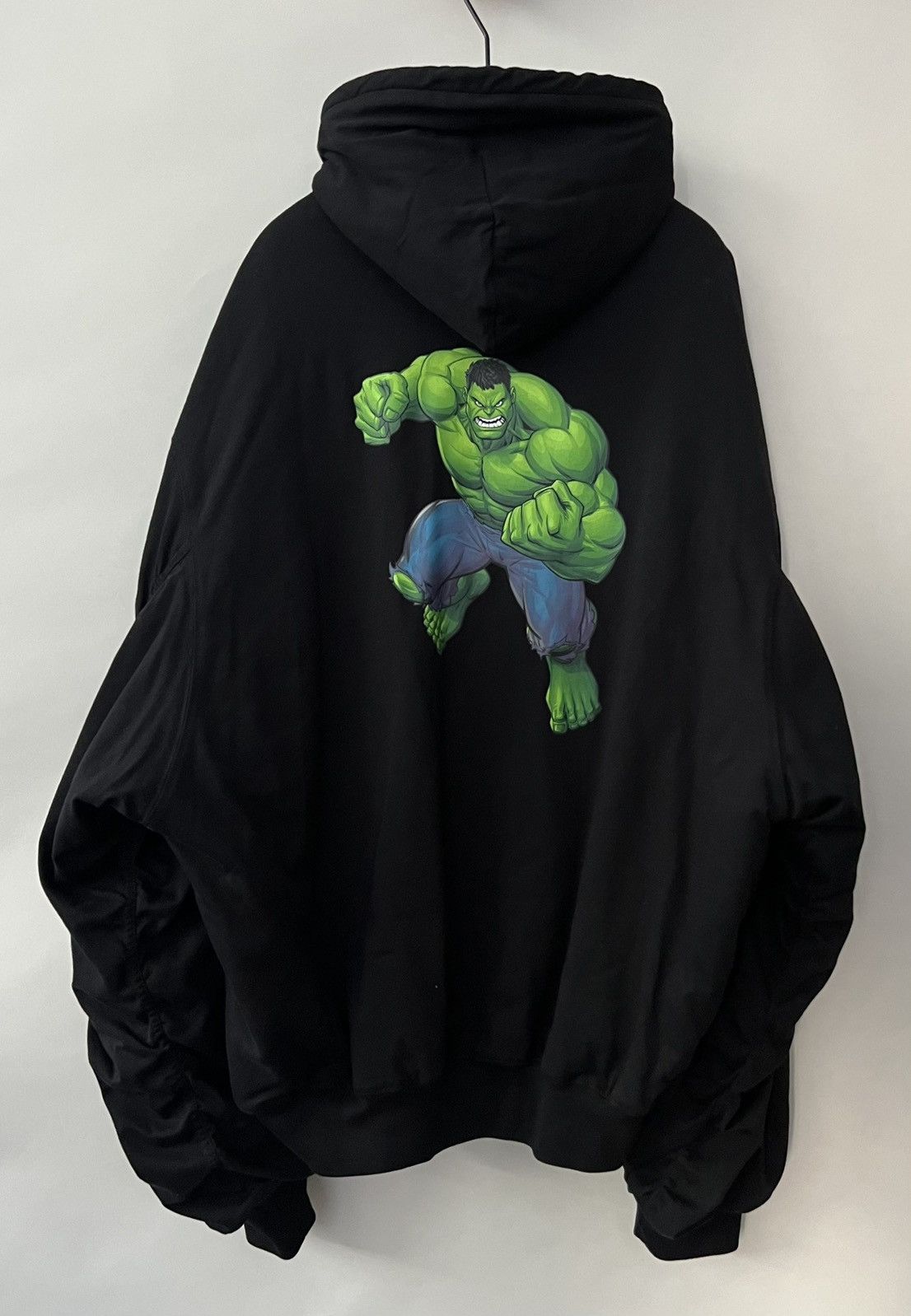 Balenciaga Balenciaga Hulk Marvel Padded Bomber Hoodie Size US L / EU 52-54 / 3 - 6 Thumbnail
