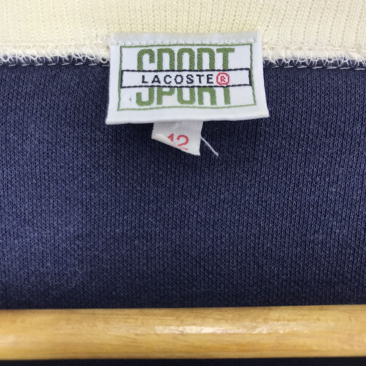 Lacoste × Vintage Vintage Lacoste Sweatshirt Big Logo Size US M / EU 48-50 / 2 - 5 Thumbnail