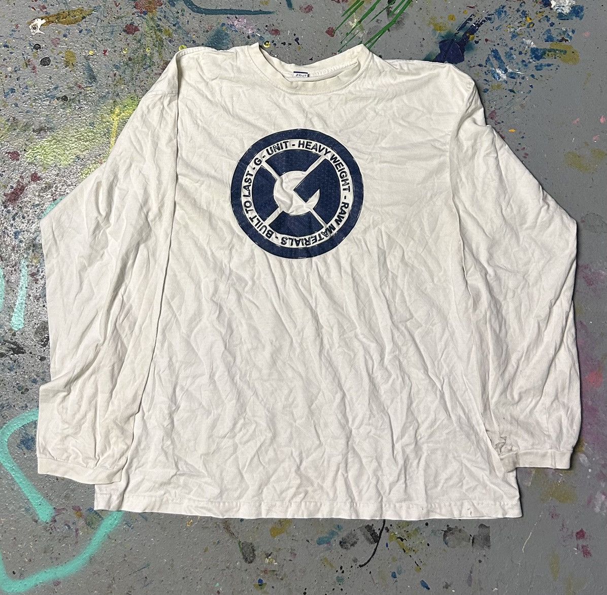 Rap Tees × Vintage G unit longsleeve shirt 90s Size US XL / EU 56 / 4 - 1 Thumbnail