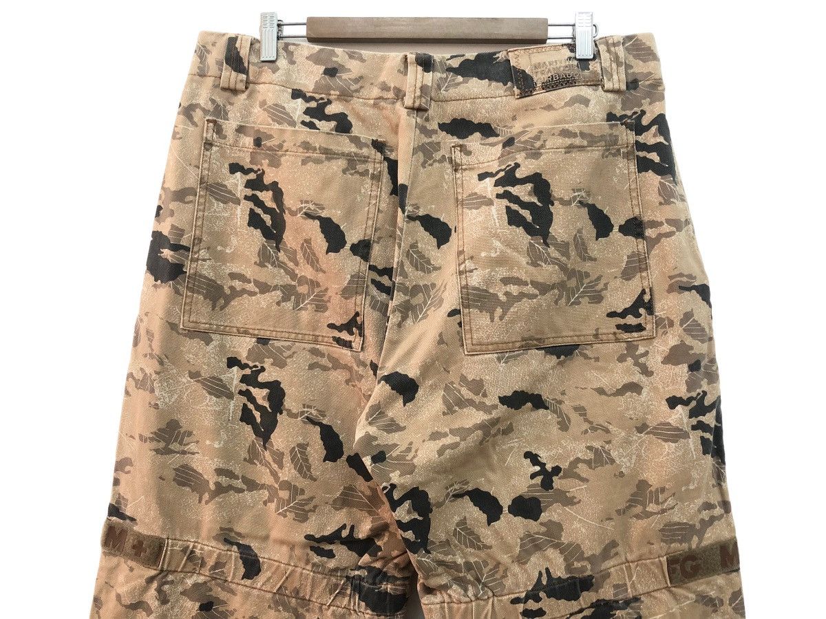 Marithe + Francois Girbaud RARE 🔥 M+FG FOREST CAMOUFLAGE VELCRO STRAP TACTICAL BAGGY Size US 37 - 9 Thumbnail
