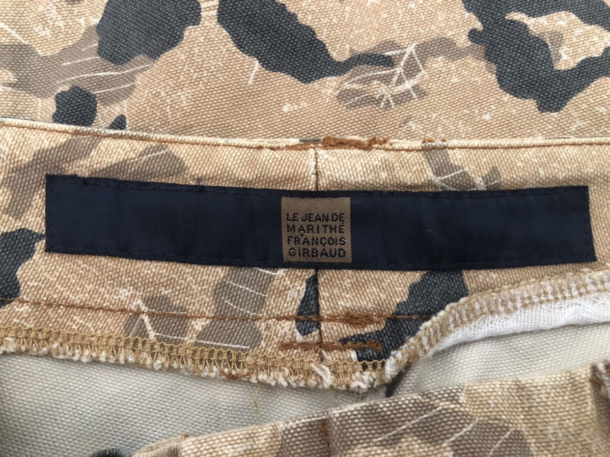 Marithe + Francois Girbaud RARE 🔥 M+FG FOREST CAMOUFLAGE VELCRO STRAP TACTICAL BAGGY Size US 37 - 12 Thumbnail