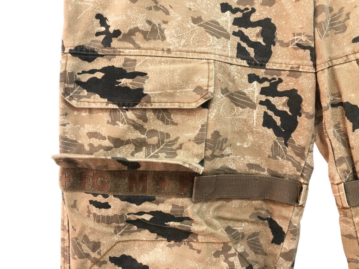 Marithe + Francois Girbaud RARE 🔥 M+FG FOREST CAMOUFLAGE VELCRO STRAP TACTICAL BAGGY Size US 37 - 5 Thumbnail