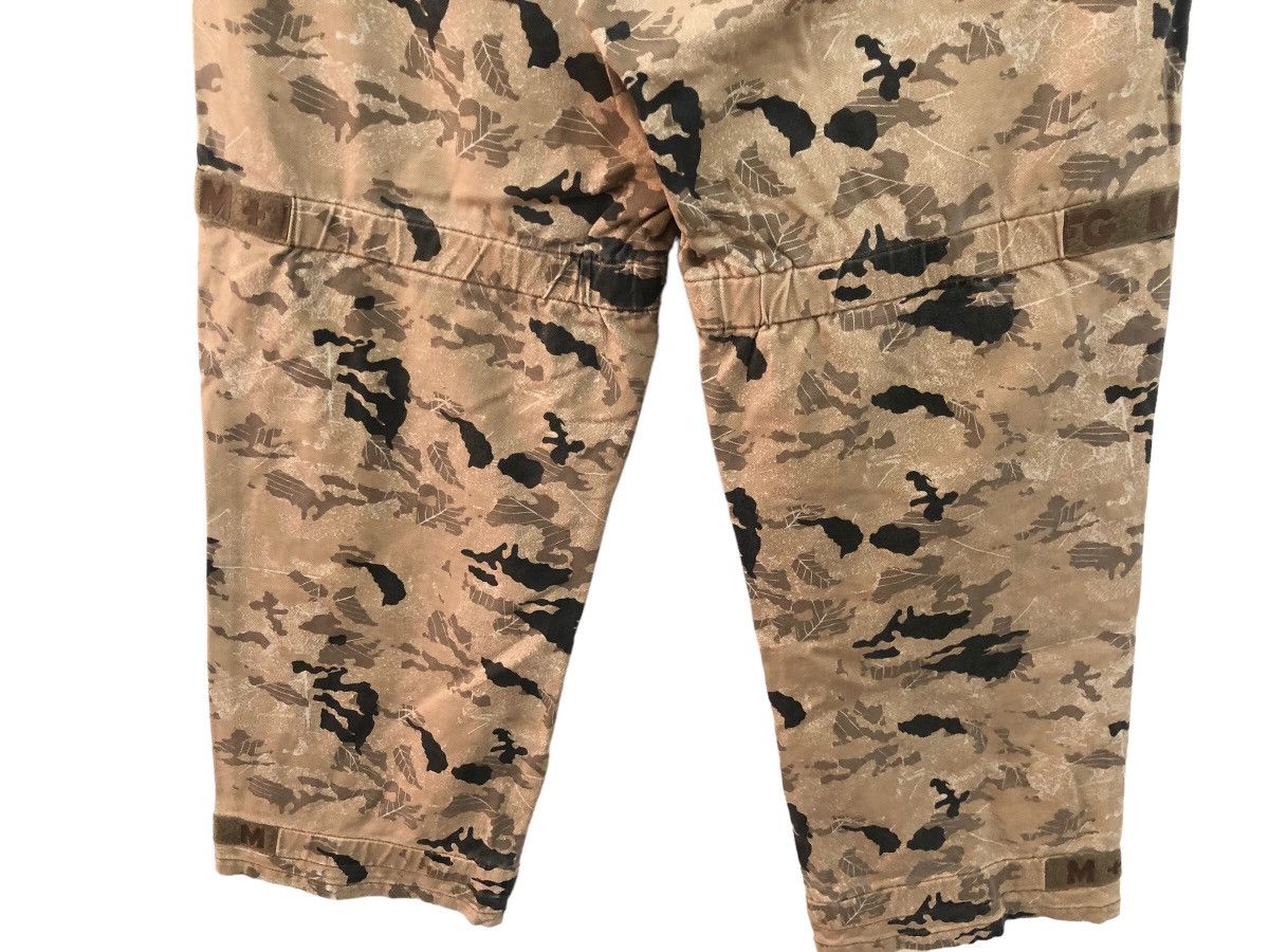Marithe + Francois Girbaud RARE 🔥 M+FG FOREST CAMOUFLAGE VELCRO STRAP TACTICAL BAGGY Size US 37 - 10 Thumbnail