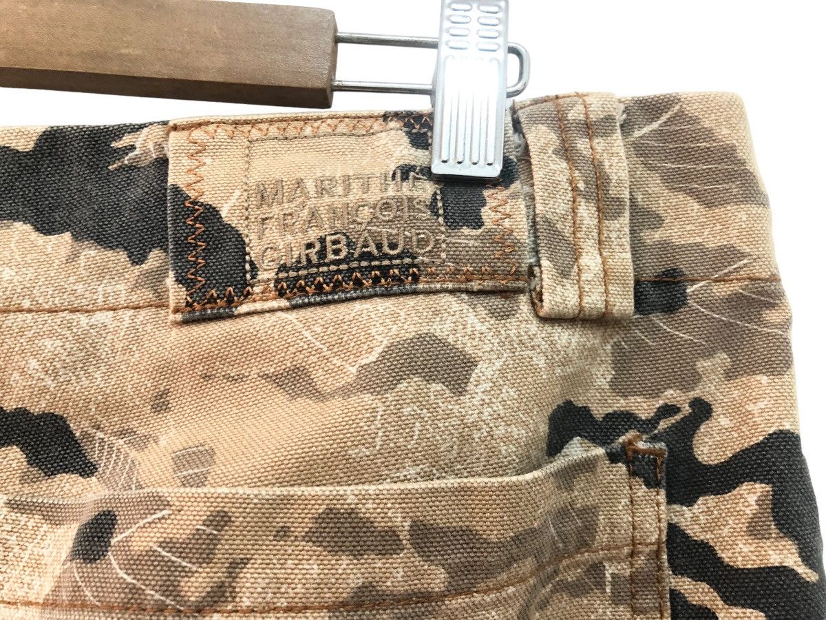 Marithe + Francois Girbaud RARE 🔥 M+FG FOREST CAMOUFLAGE VELCRO STRAP TACTICAL BAGGY Size US 37 - 11 Thumbnail