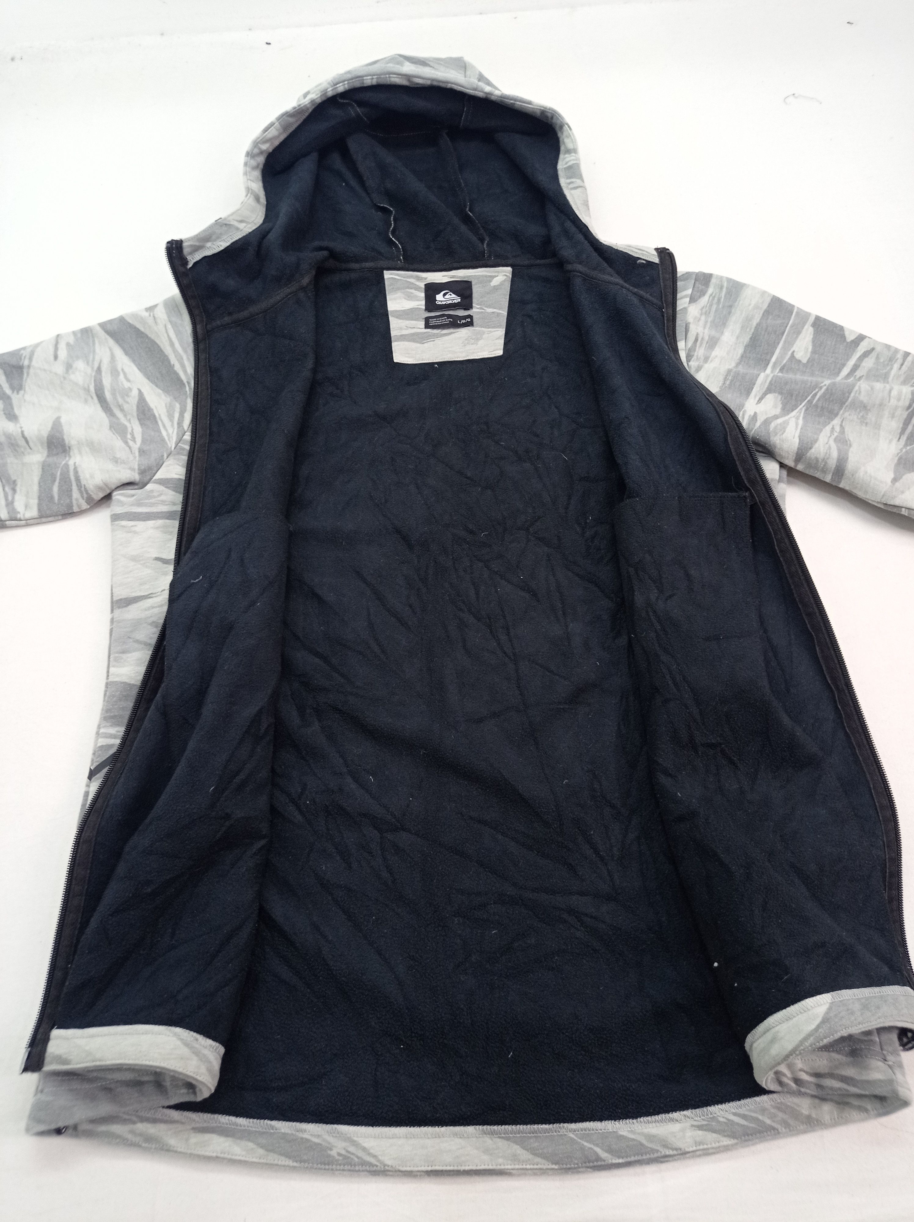 Quicksilver Quiksilver Camo Hoodie Size US L / EU 52-54 / 3 - 4 Thumbnail