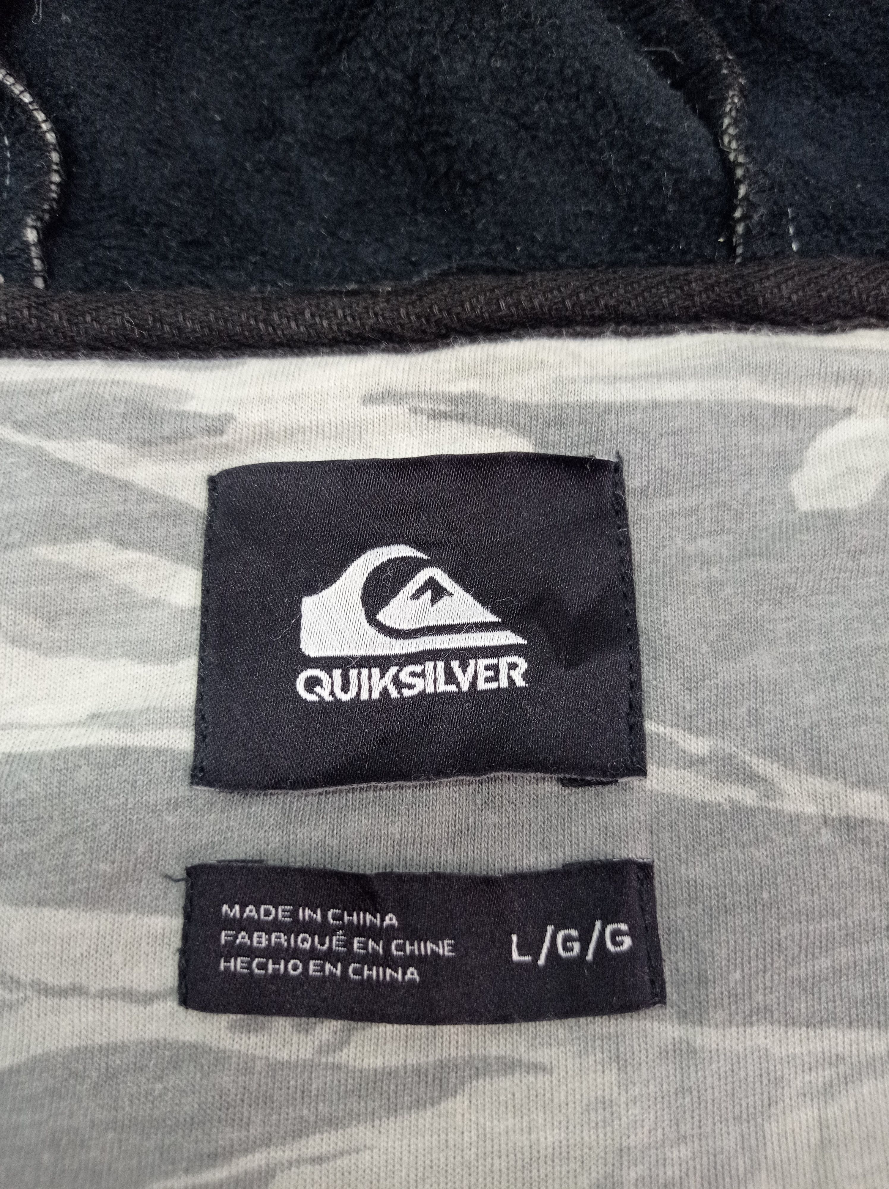 Quicksilver Quiksilver Camo Hoodie Size US L / EU 52-54 / 3 - 5 Thumbnail