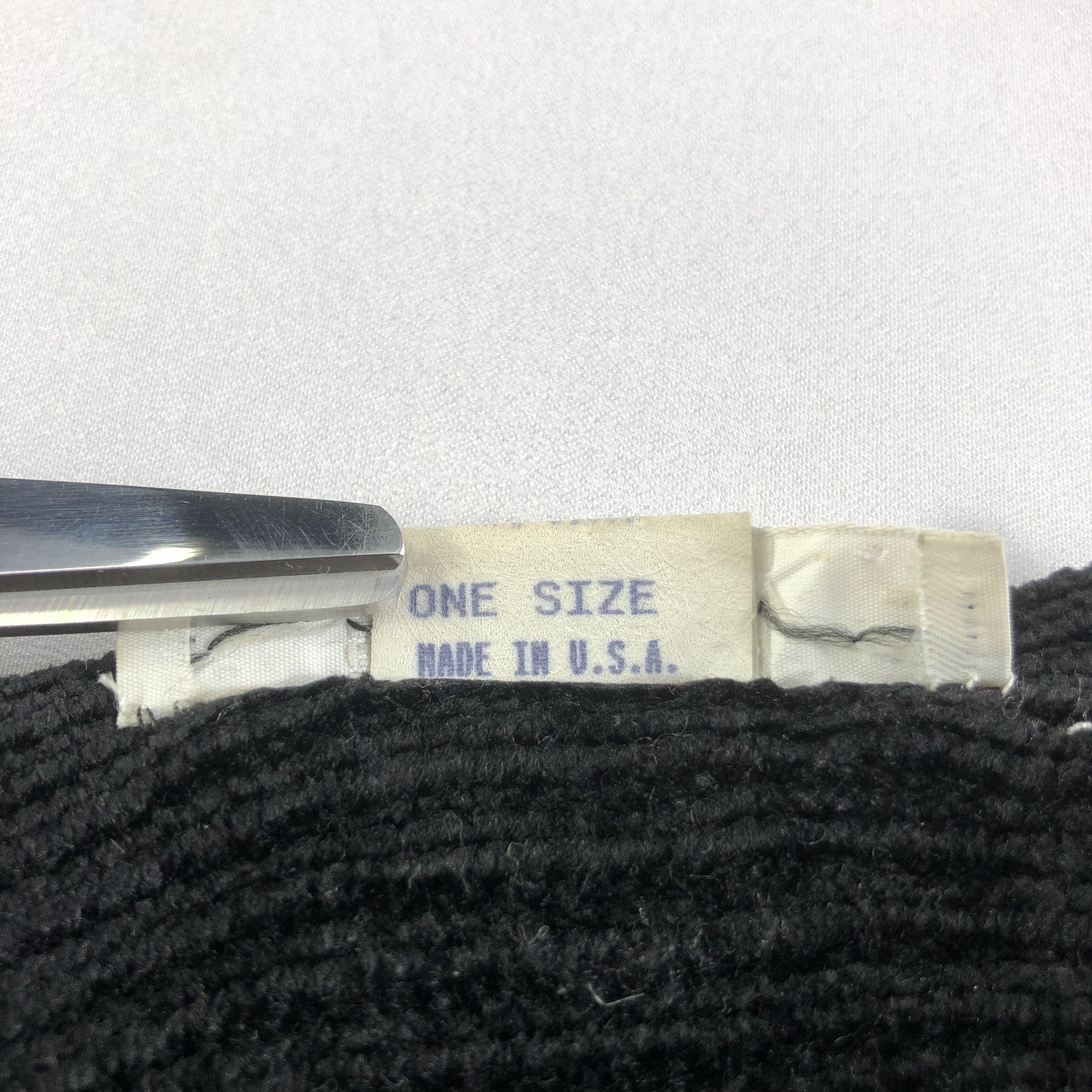 Barneys New York Barneys New York Plain Black Scarf Muffler V1646 Size ONE SIZE - 5 Thumbnail
