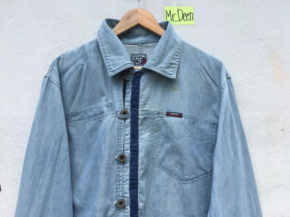 Hai Sporting Gear Vintage HAI Sporting Gear Indigo Jacket By Issey Miyake Size US M / EU 48-50 / 2 - 4 Thumbnail