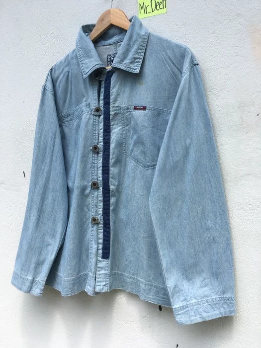 Hai Sporting Gear Vintage HAI Sporting Gear Indigo Jacket By Issey Miyake Size US M / EU 48-50 / 2 - 2 Thumbnail