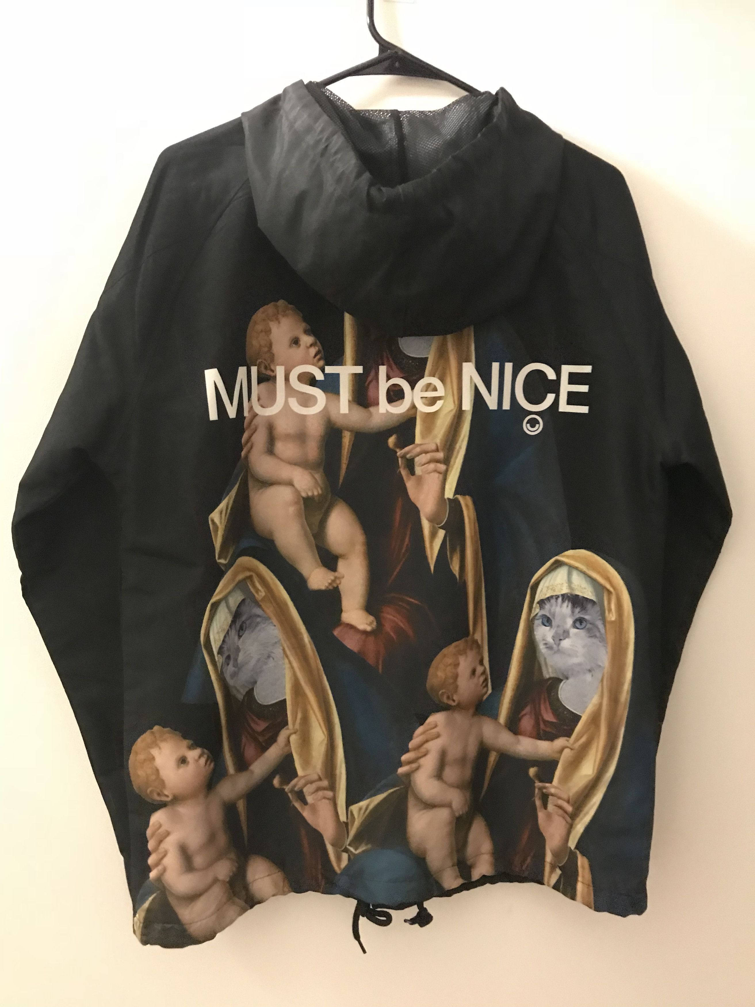 Rip N Dip RIPNDIP Madonna Jacket Must Be Nice Hood Windbreaker Grailed