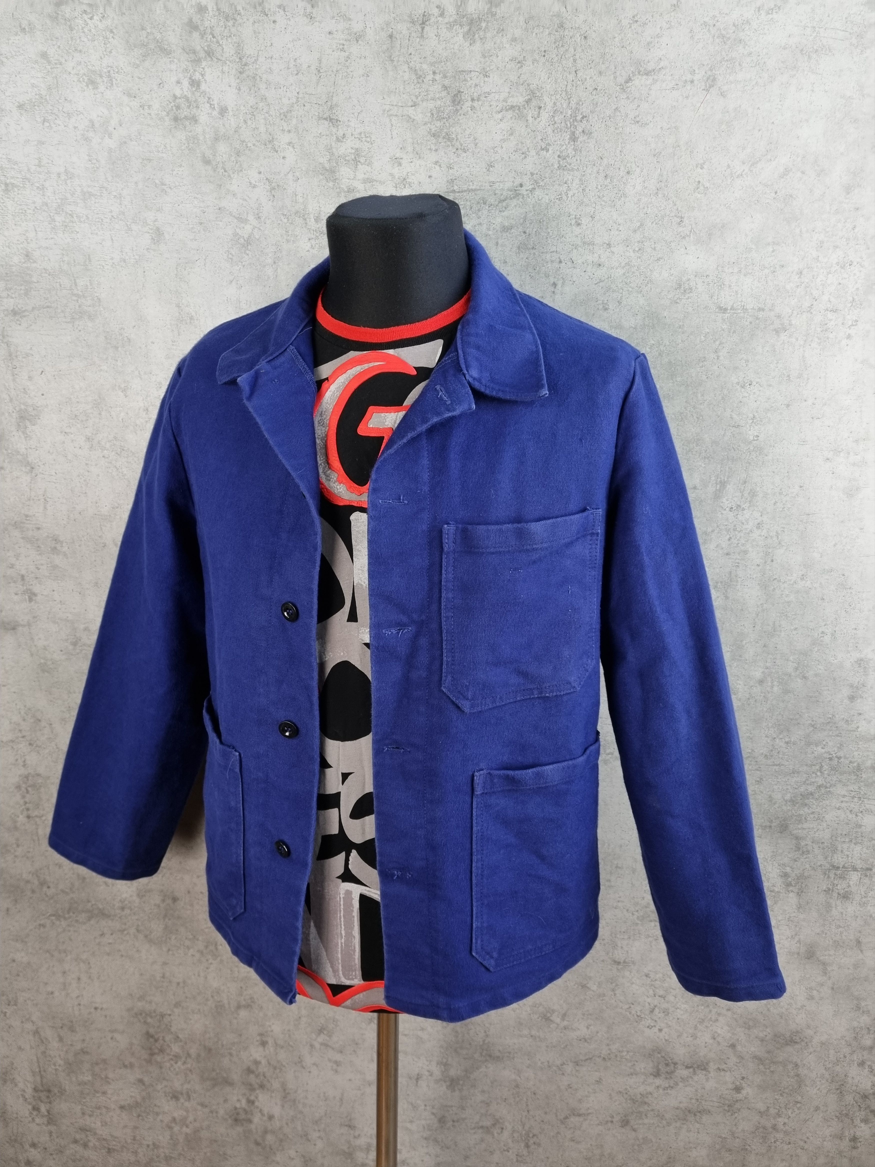 Le Laboureur × Vetra 90s Vintage Worker Jacket Size US M / EU 48-50 / 2 - 13 Thumbnail