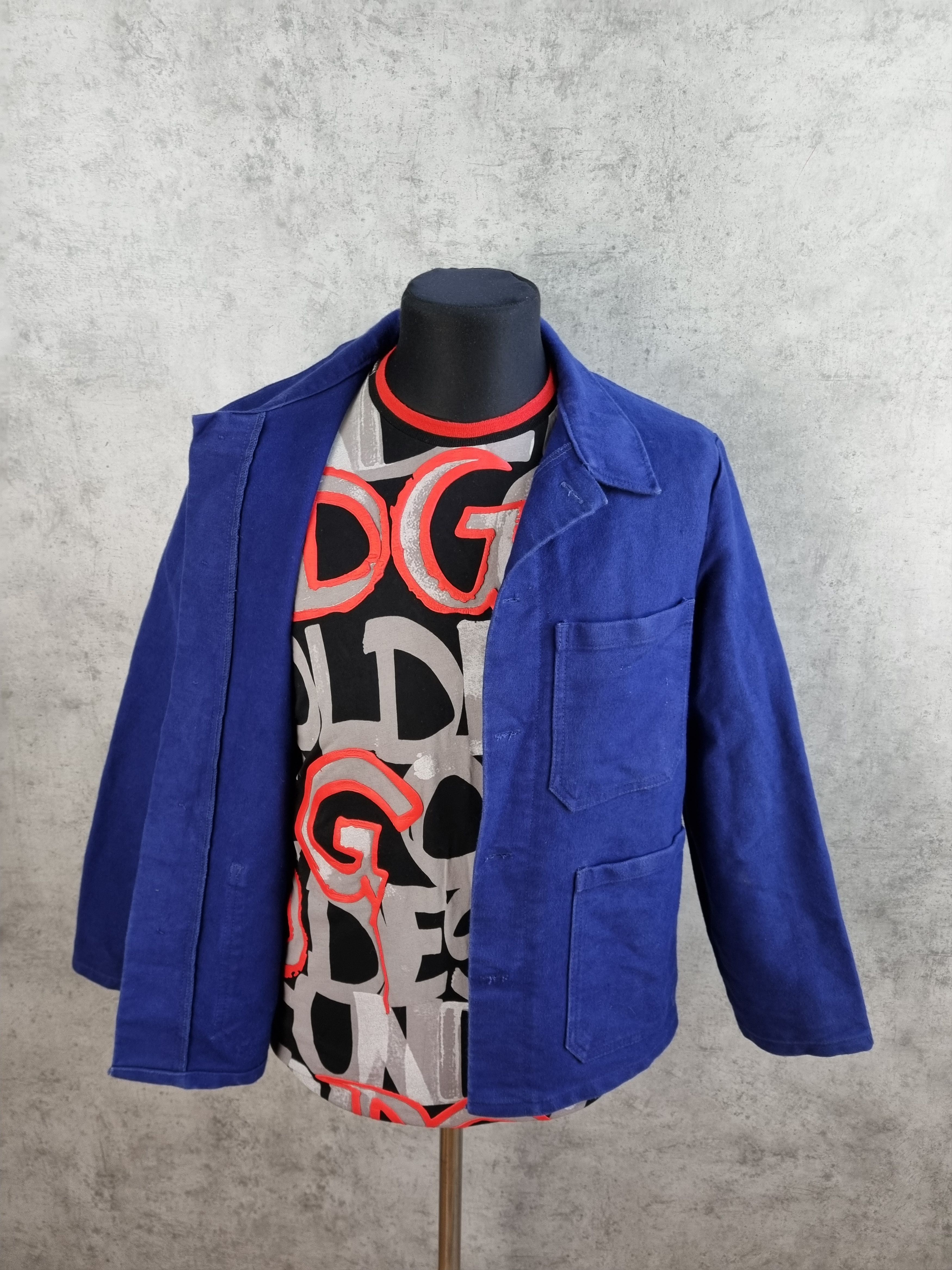 Le Laboureur × Vetra 90s Vintage Worker Jacket Size US M / EU 48-50 / 2 - 5 Thumbnail