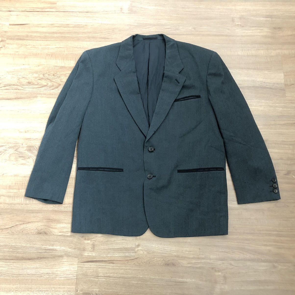 20471120 × Comme des Garcons Homme Plus × Vintage 1989 Comme Des Garcons Homme Plus Jacket Coat Size US S / EU 44-46 / 1 - 2 Thumbnail