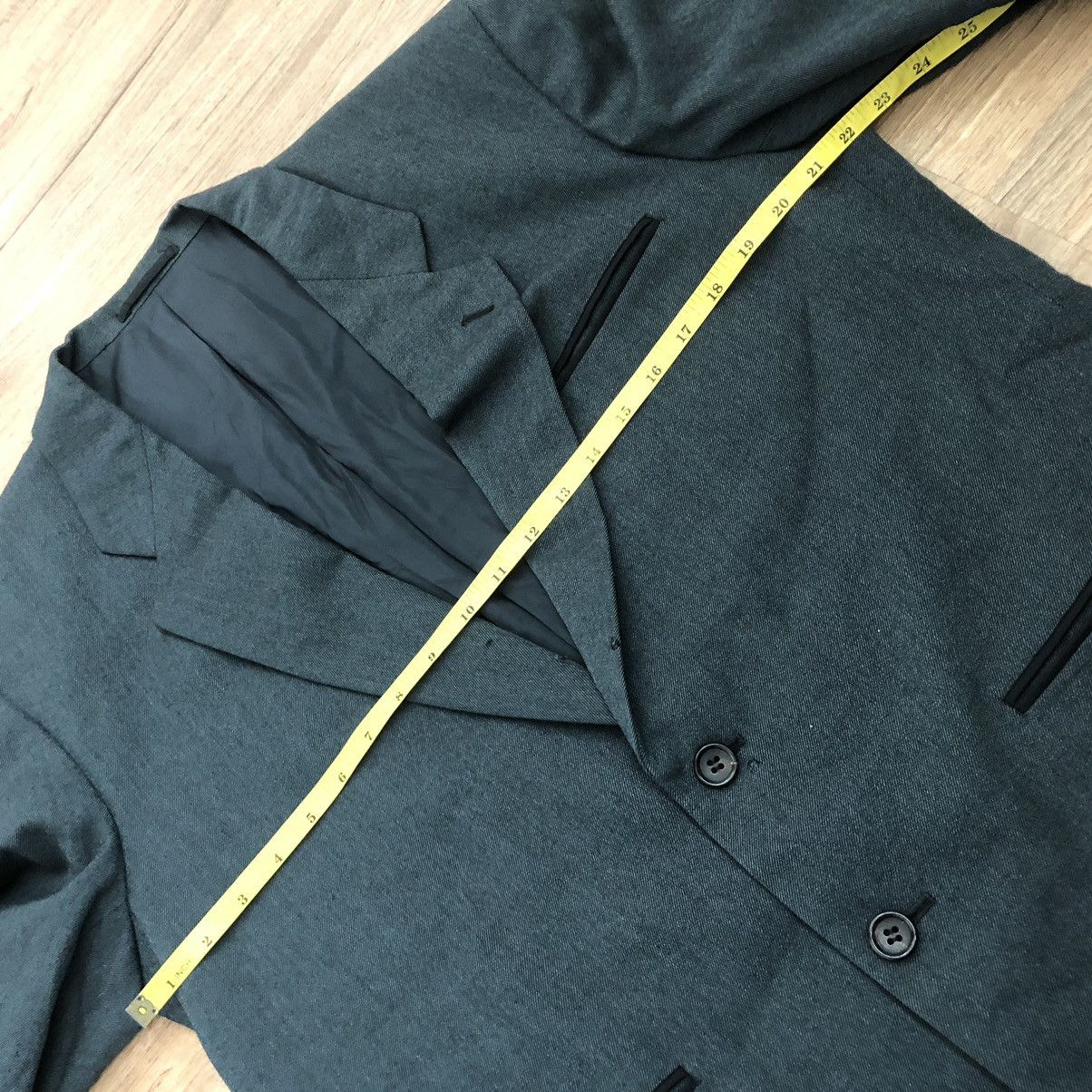 20471120 × Comme des Garcons Homme Plus × Vintage 1989 Comme Des Garcons Homme Plus Jacket Coat Size US S / EU 44-46 / 1 - 11 Thumbnail