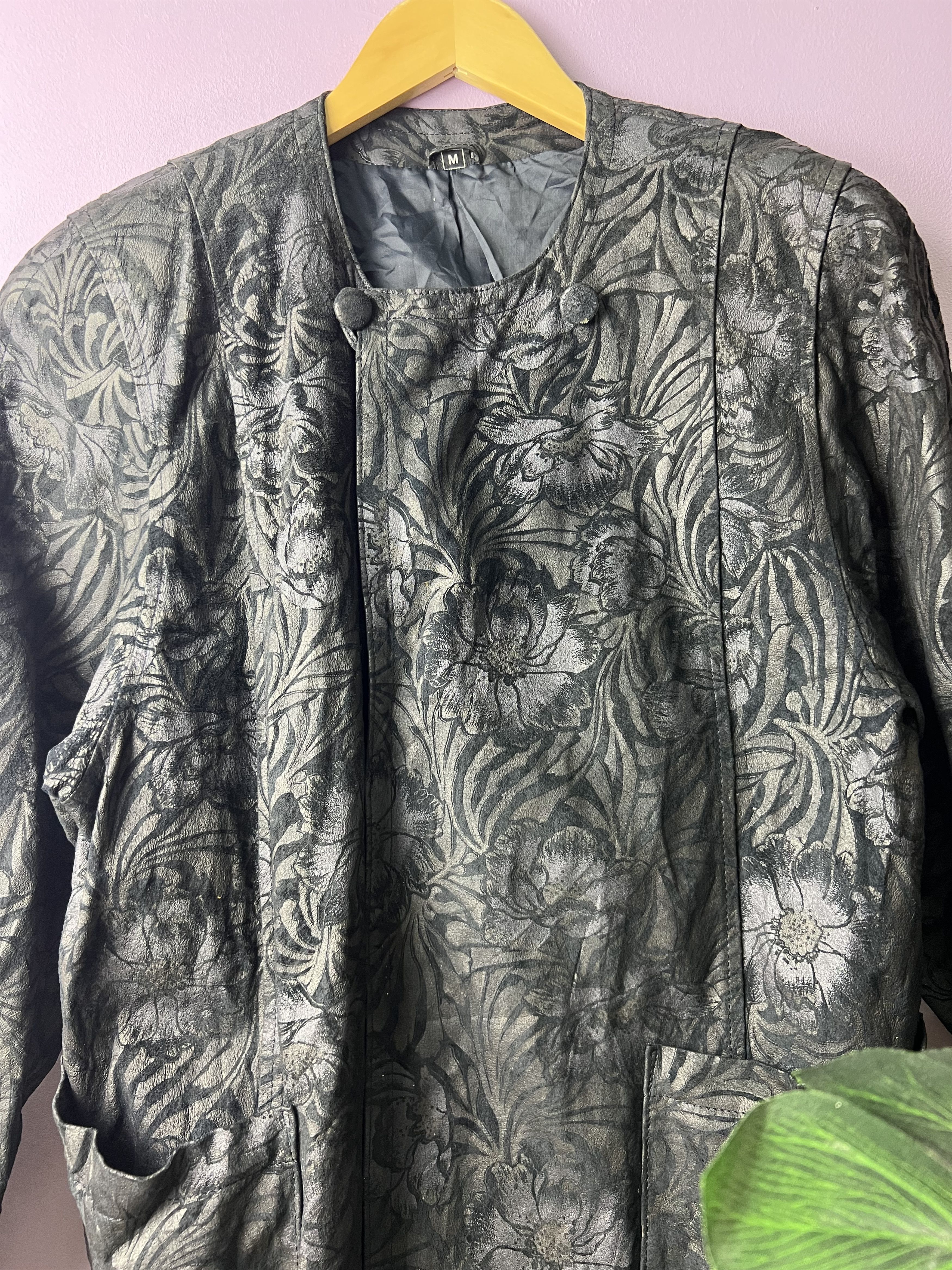 Japanese Brand 🔥Rare Partina Tokyo Fur Floral Printed Jackets Size M / US 6-8 / IT 42-44 - 9 Thumbnail