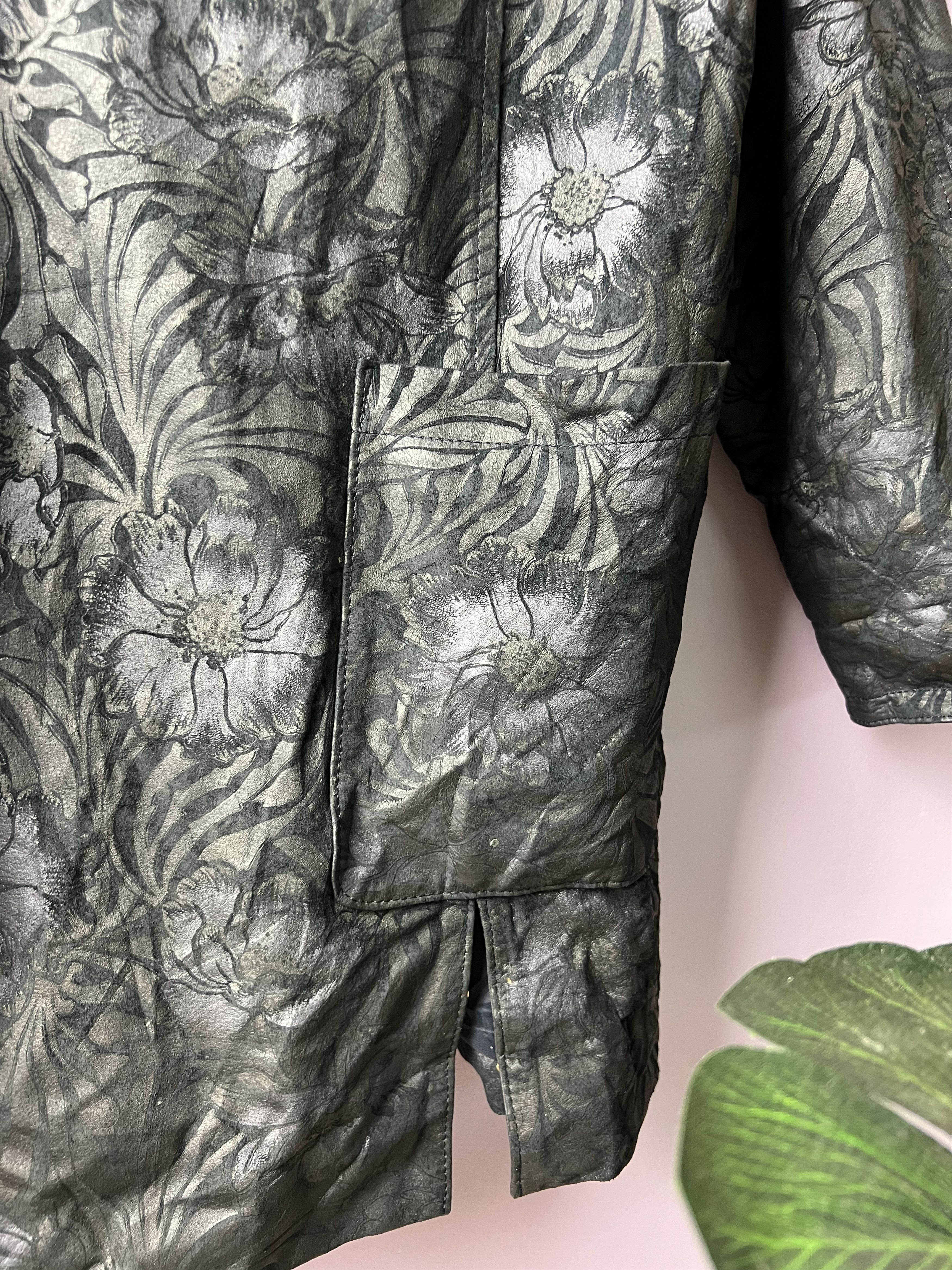 Japanese Brand 🔥Rare Partina Tokyo Fur Floral Printed Jackets Size M / US 6-8 / IT 42-44 - 14 Thumbnail