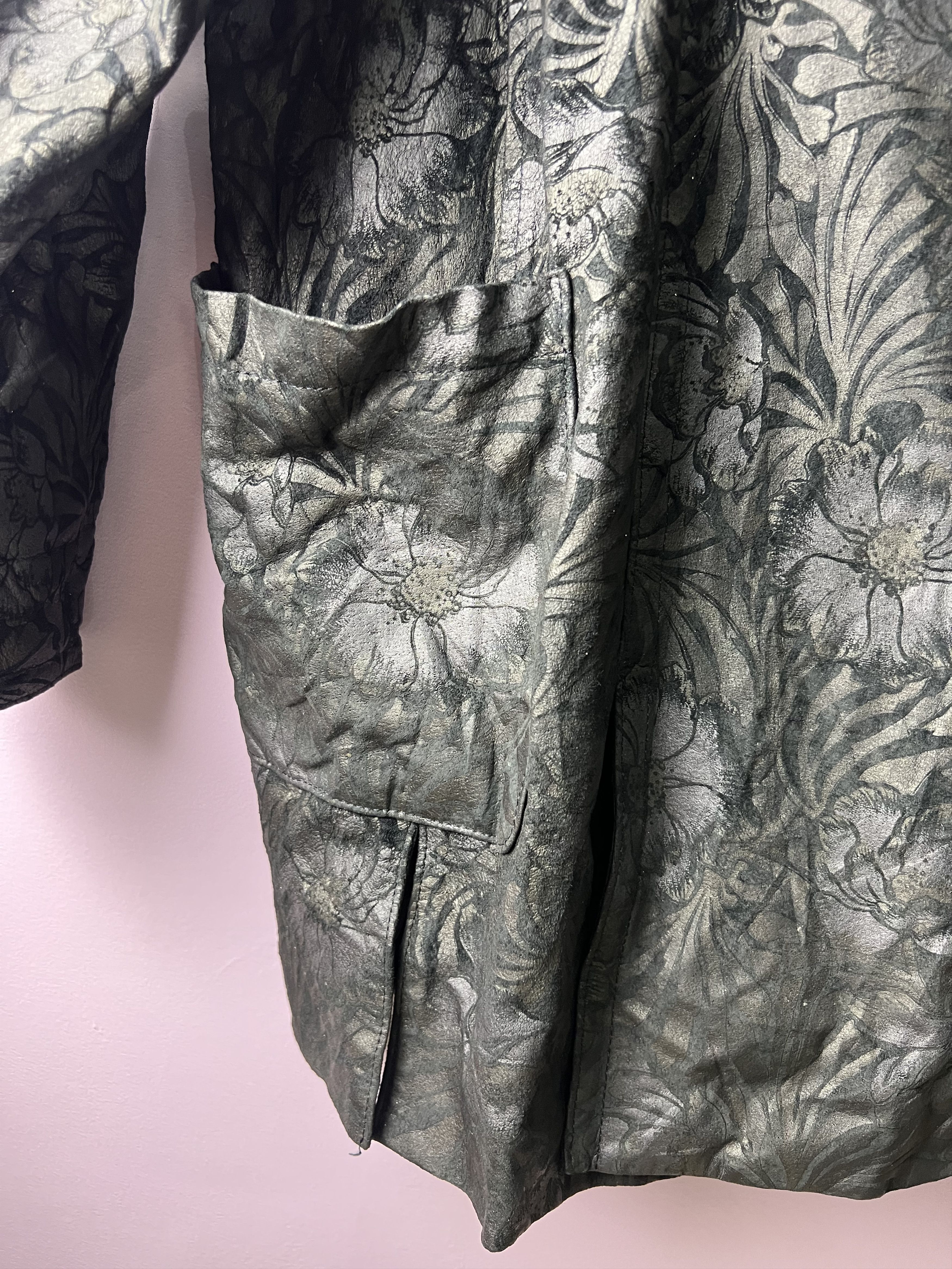Japanese Brand 🔥Rare Partina Tokyo Fur Floral Printed Jackets Size M / US 6-8 / IT 42-44 - 11 Thumbnail