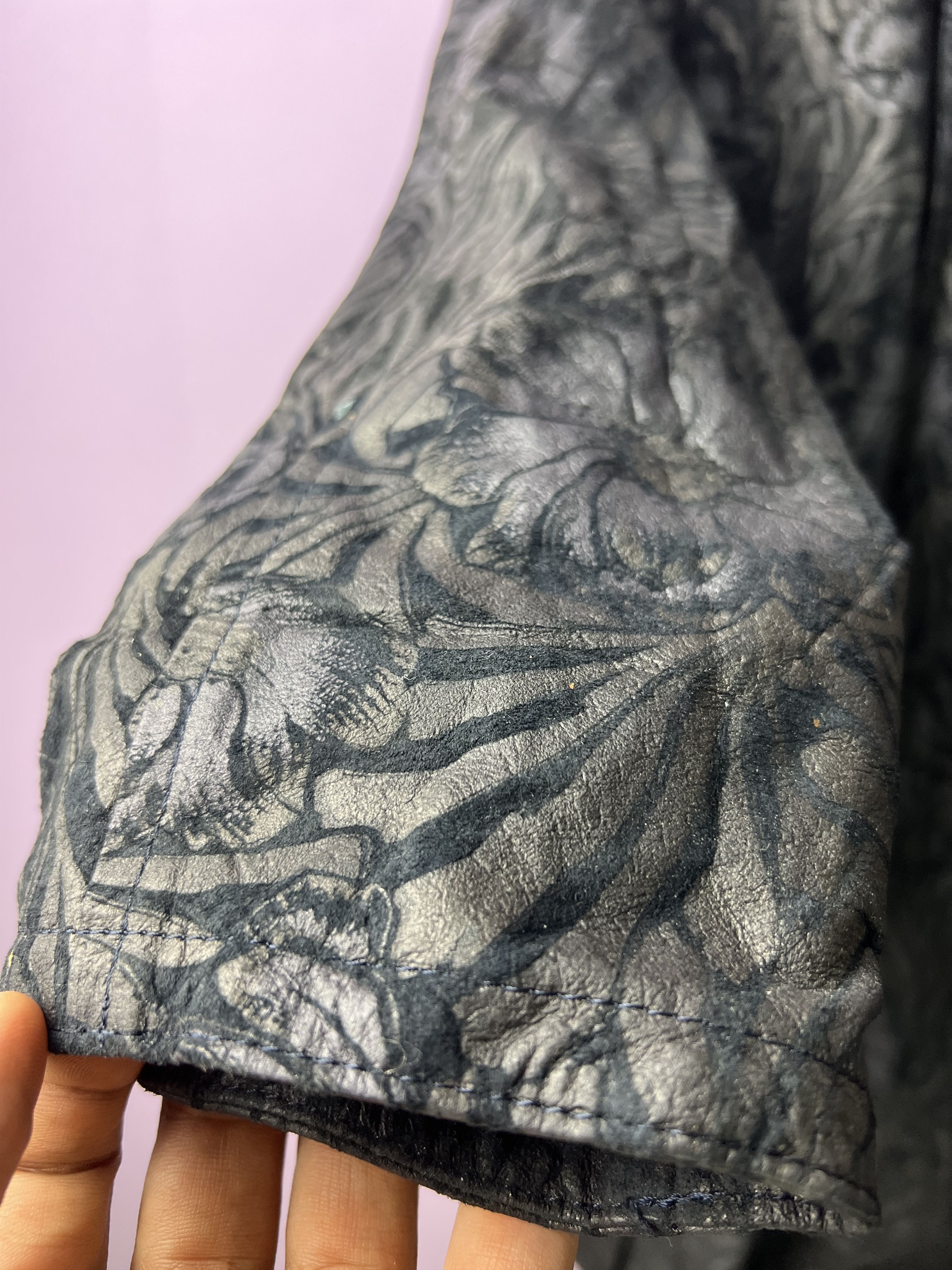 Japanese Brand 🔥Rare Partina Tokyo Fur Floral Printed Jackets Size M / US 6-8 / IT 42-44 - 10 Thumbnail