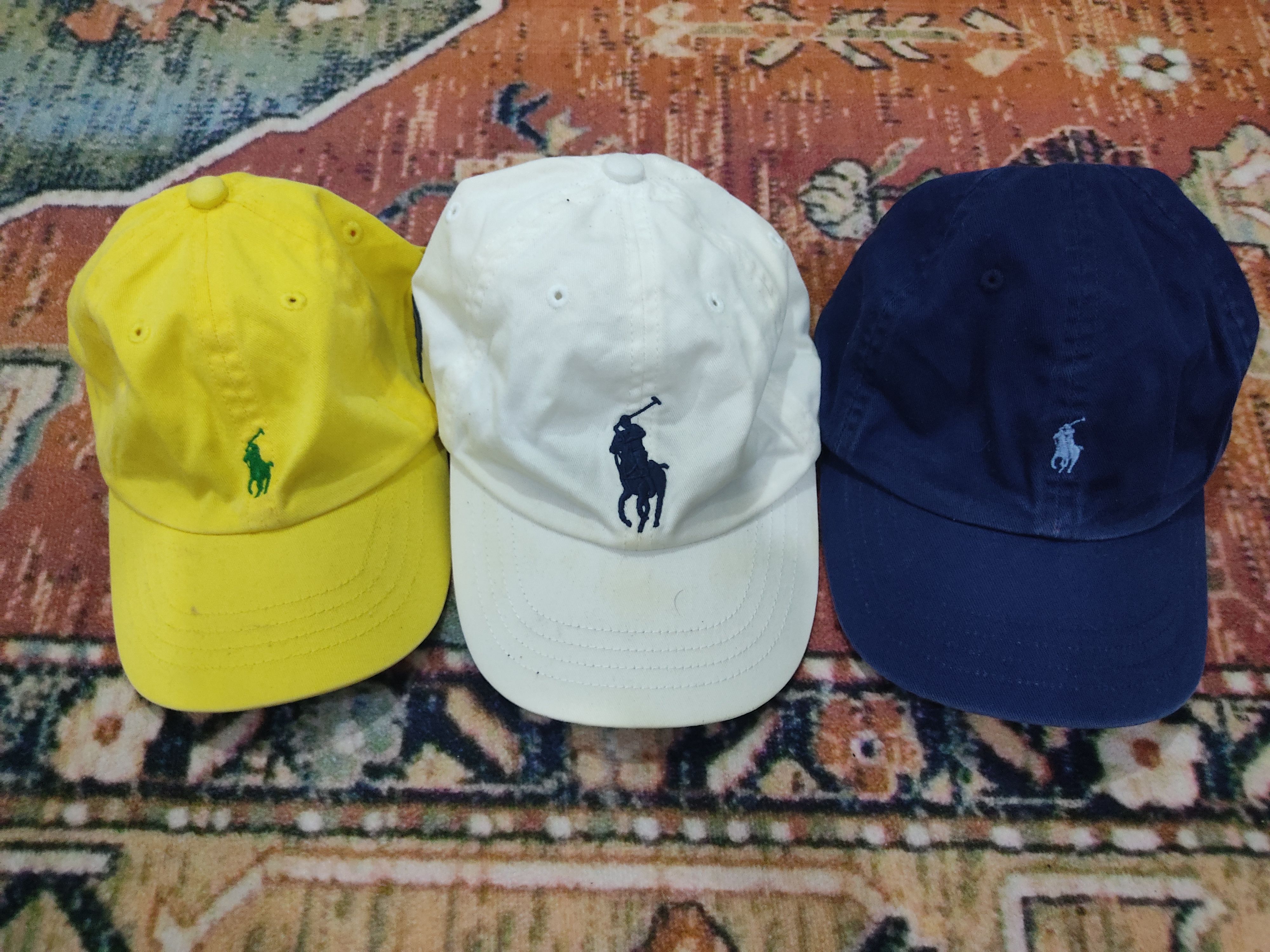 Polo Ralph Lauren × Vintage Bulk Three Polo Ralph Lauren Cap Hat (Kids Size) Size ONE SIZE - 1 Thumbnail