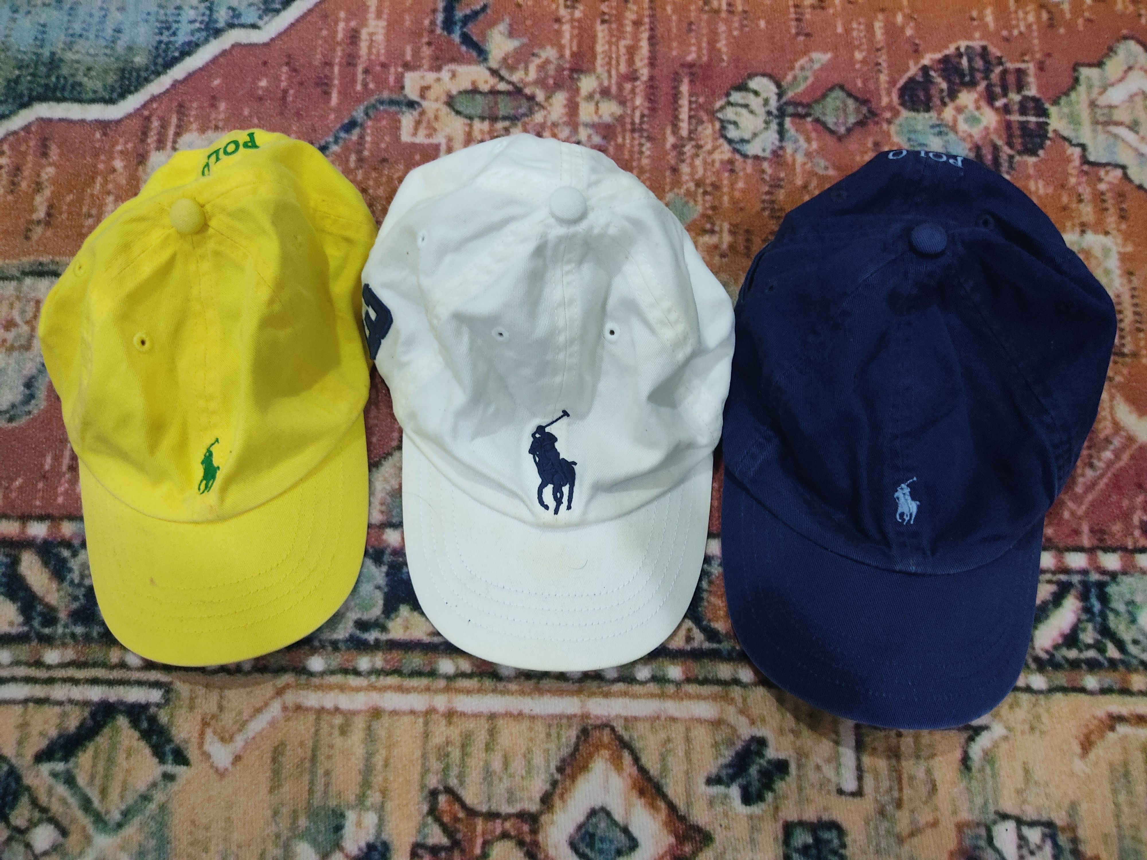 Polo Ralph Lauren × Vintage Bulk Three Polo Ralph Lauren Cap Hat (Kids Size) Size ONE SIZE - 4 Thumbnail