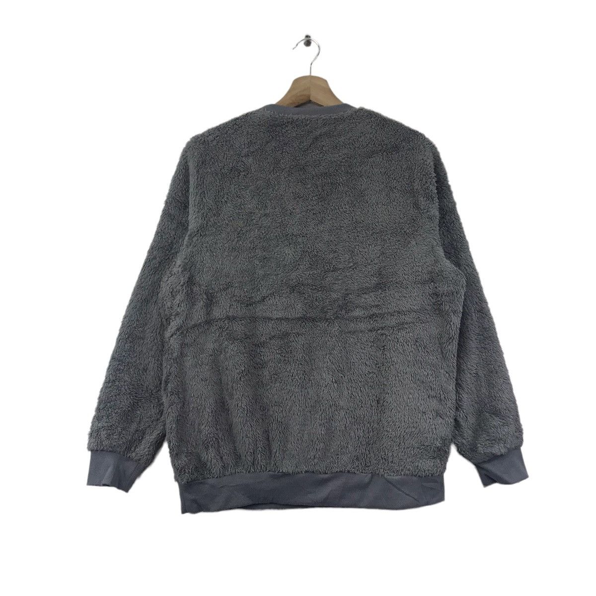 Vintage Vintage 90s OUTDOOR PRODUCT Sherpa SnapT Pocket Sweatshirt Size US L / EU 52-54 / 3 - 7 Thumbnail