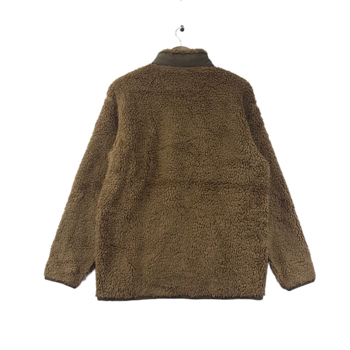 Uniqlo × White Mountaineering WHITE MOUNTAINEERING x UNIQLO Sherpa Fleece Brown Sweatshirt Size US S / EU 44-46 / 1 - 6 Thumbnail