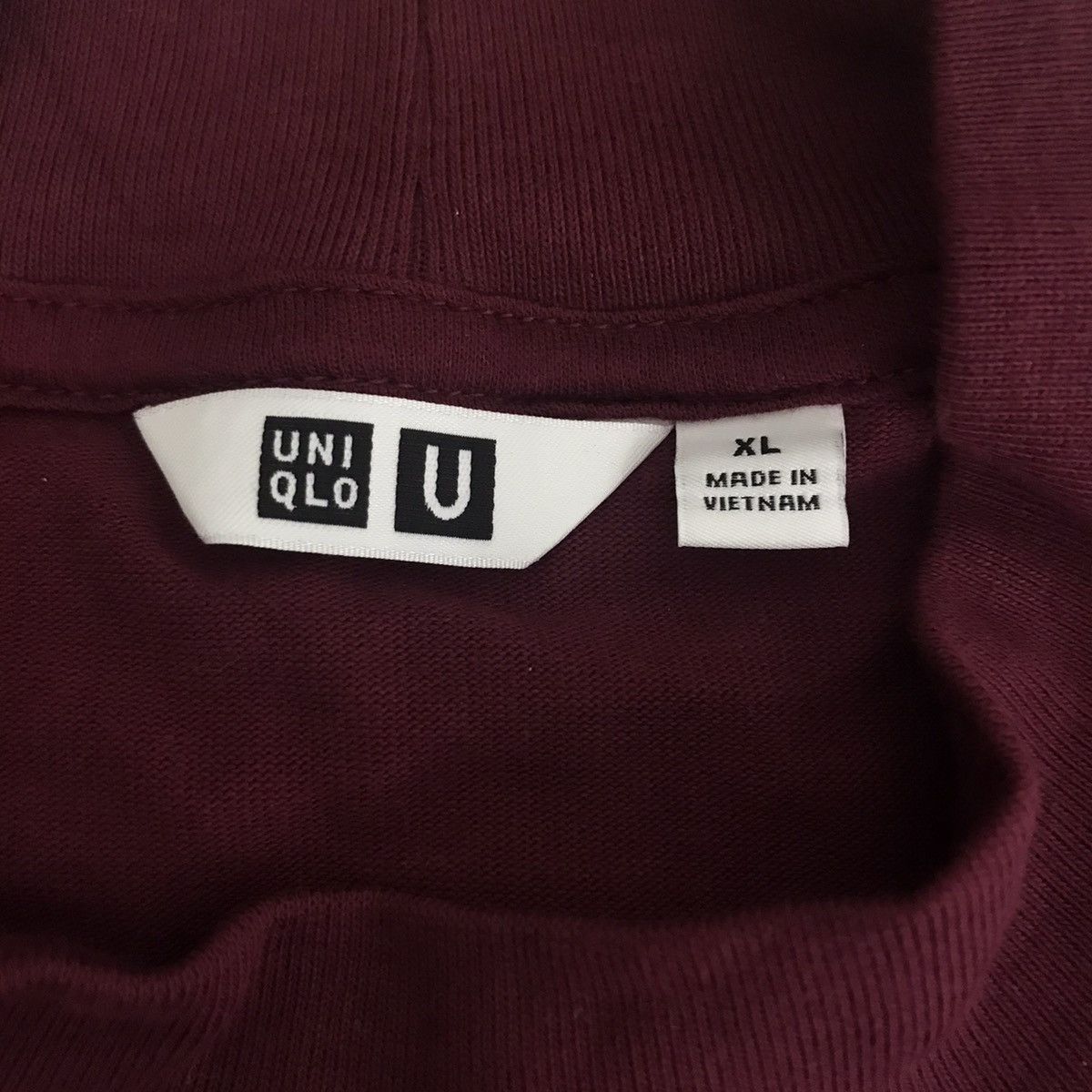 Uniqlo UNIQLO X CHRISTOPHE LEMAIRE Oversize Maroon Plain Sweatshirt Size US L / EU 52-54 / 3 - 3 Thumbnail