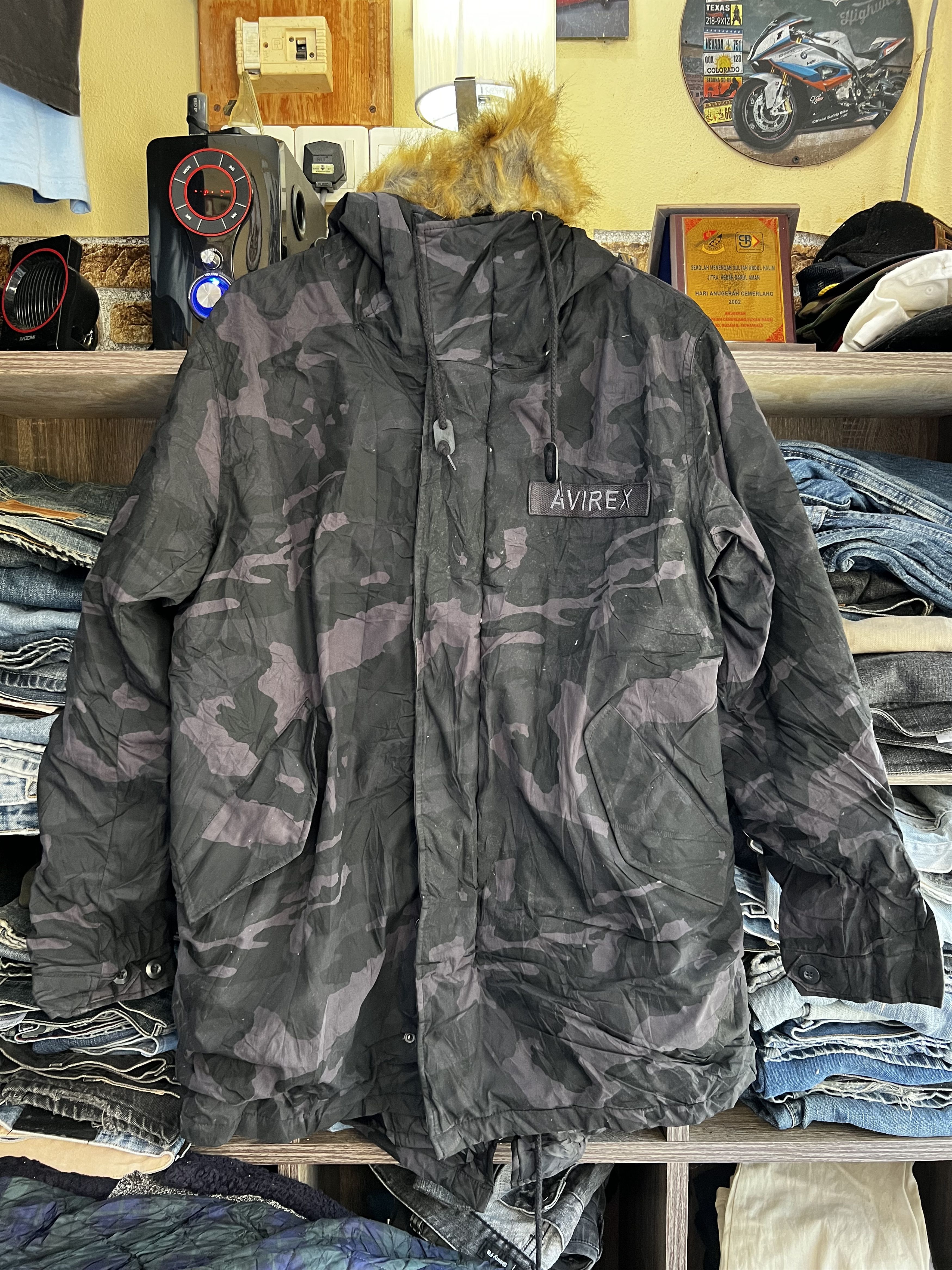 Avirex 🔥Vintage Avirex Camo Fishtail Parkas Size US M / EU 48-50 / 2 - 1 Thumbnail