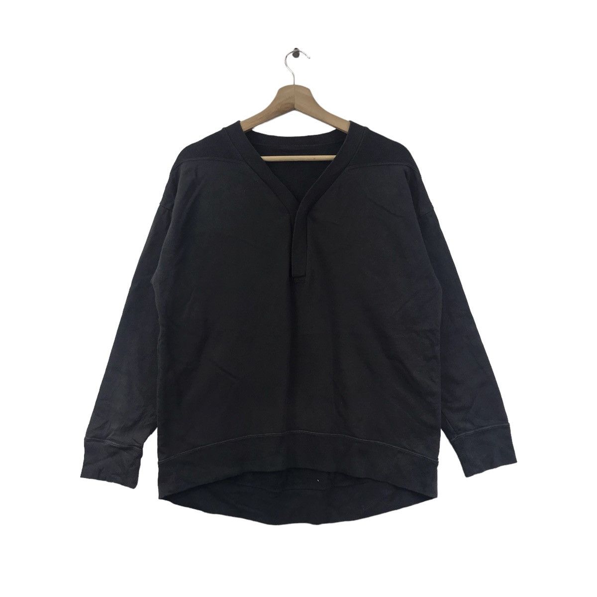 Japanese Brand × Vintage F Japanese Brand Black Sweatshirt Size US M / EU 48-50 / 2 - 1 Thumbnail