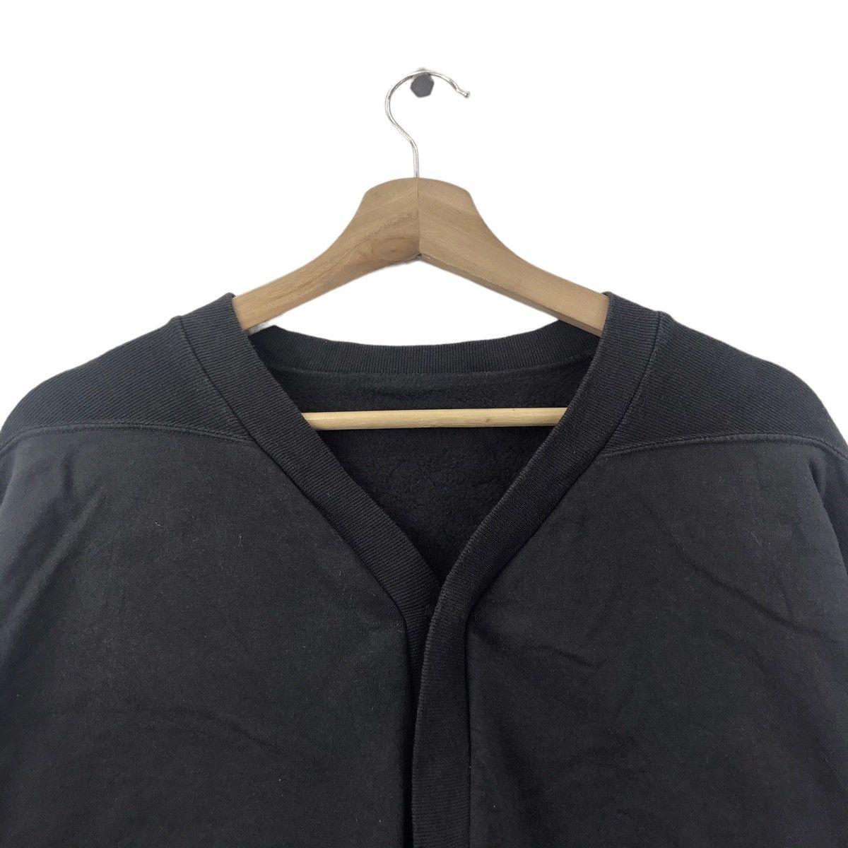 Japanese Brand × Vintage F Japanese Brand Black Sweatshirt Size US M / EU 48-50 / 2 - 2 Thumbnail