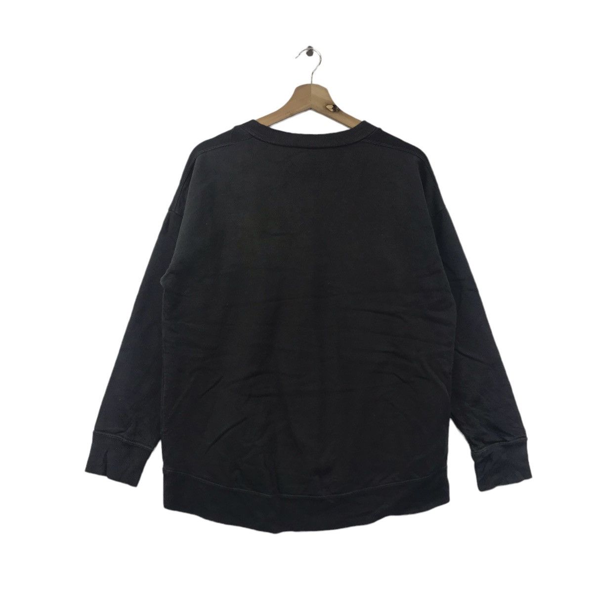 Japanese Brand × Vintage F Japanese Brand Black Sweatshirt Size US M / EU 48-50 / 2 - 7 Thumbnail
