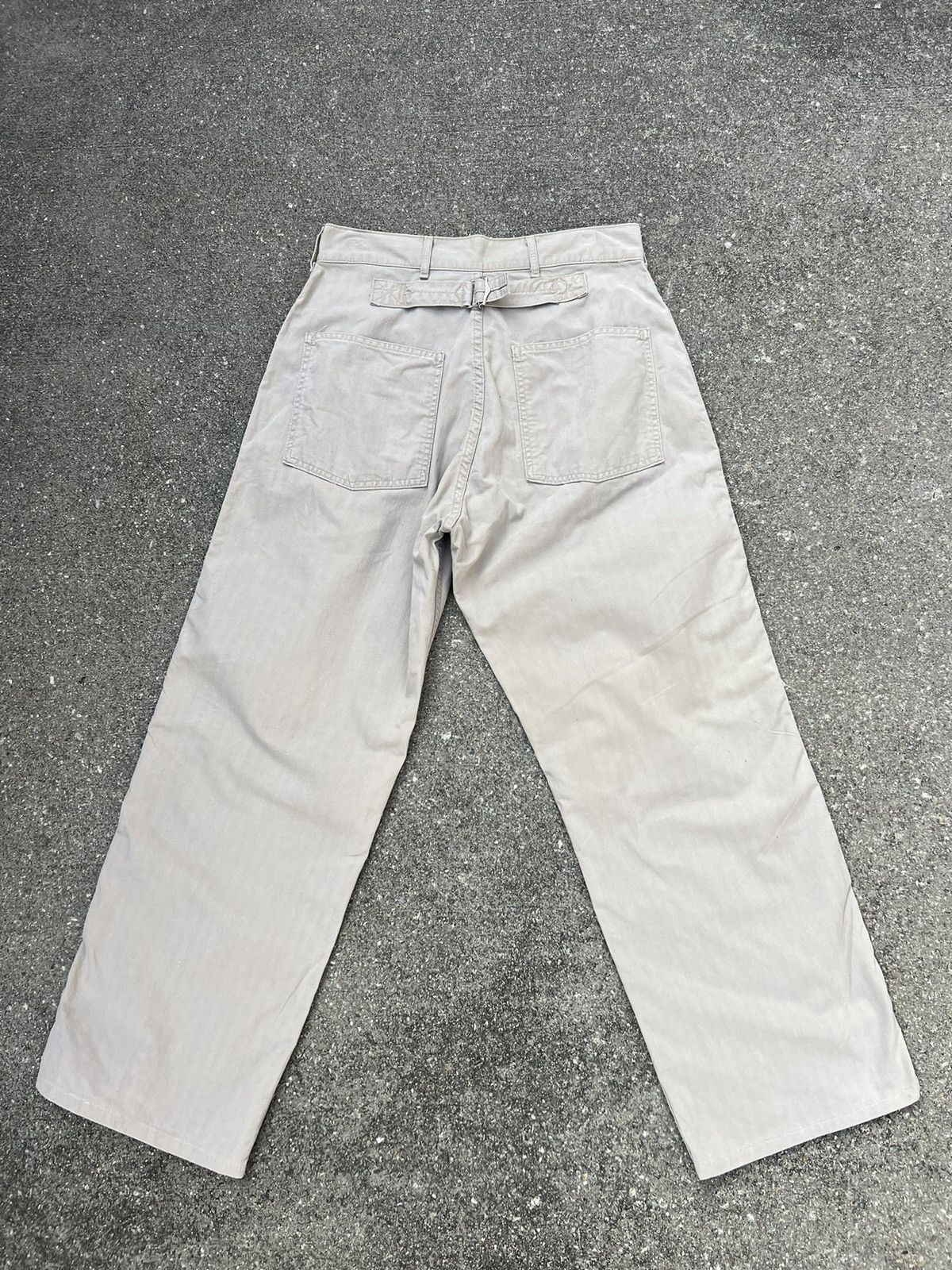 Levi's Vintage 1996 Levi’s HBT Striped Baggy Military Fatigue Pant Size US 31 - 5 Thumbnail