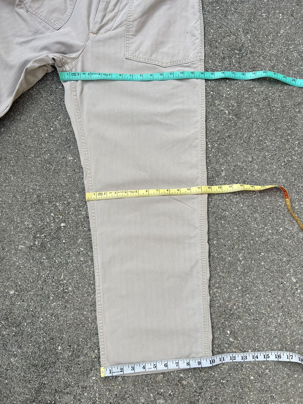 Levi's Vintage 1996 Levi’s HBT Striped Baggy Military Fatigue Pant Size US 31 - 3 Thumbnail