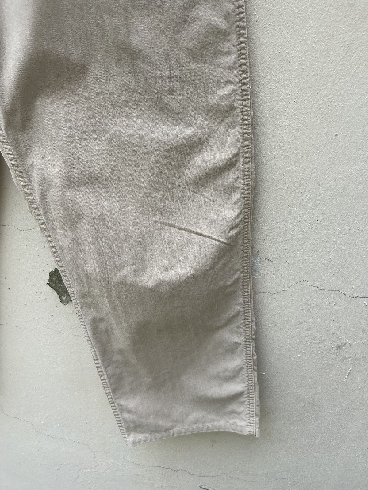 Levi's Vintage 1996 Levi’s HBT Striped Baggy Military Fatigue Pant Size US 31 - 12 Thumbnail