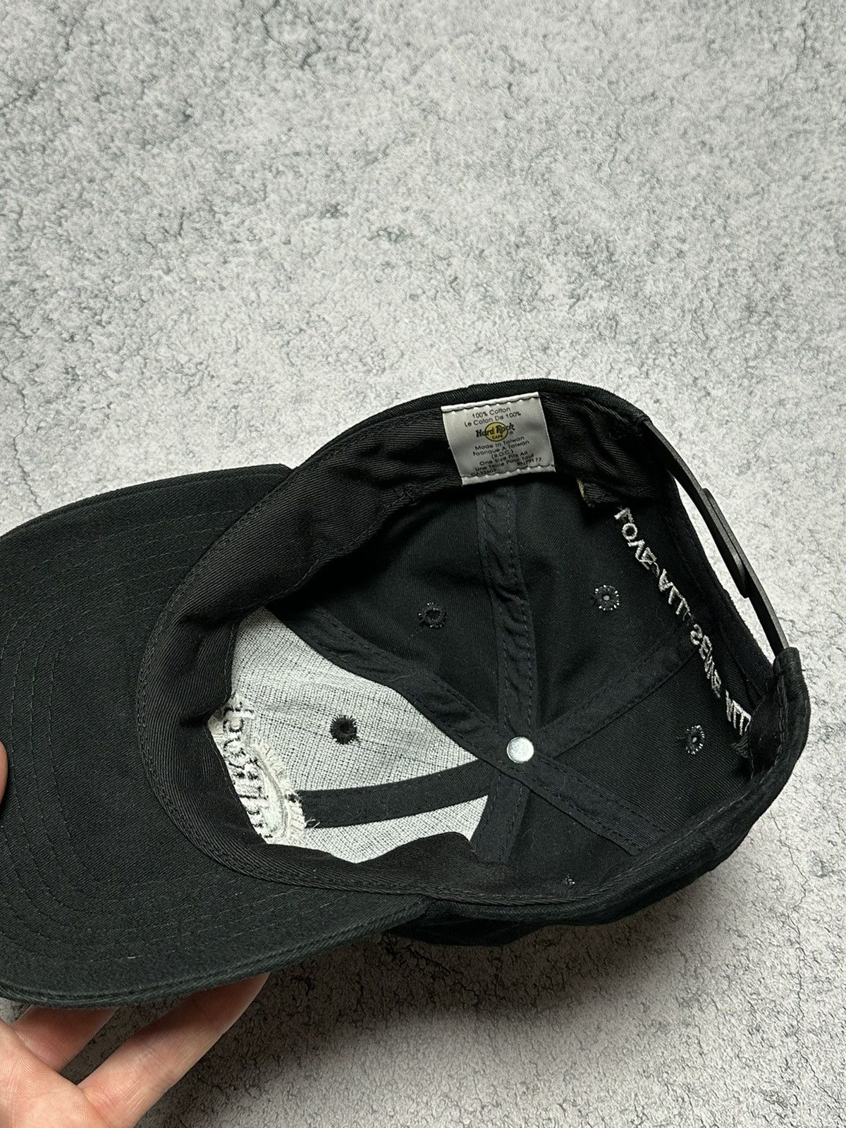 Hard Rock Cafe Vintage 90s Hard Rock Cafe Whistler Cap Size ONE SIZE - 10 Thumbnail