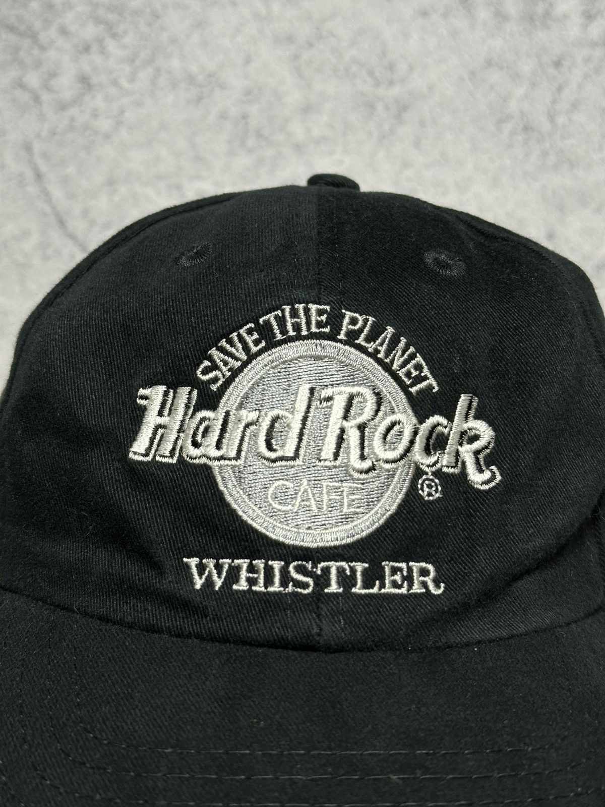 Hard Rock Cafe Vintage 90s Hard Rock Cafe Whistler Cap Size ONE SIZE - 5 Thumbnail
