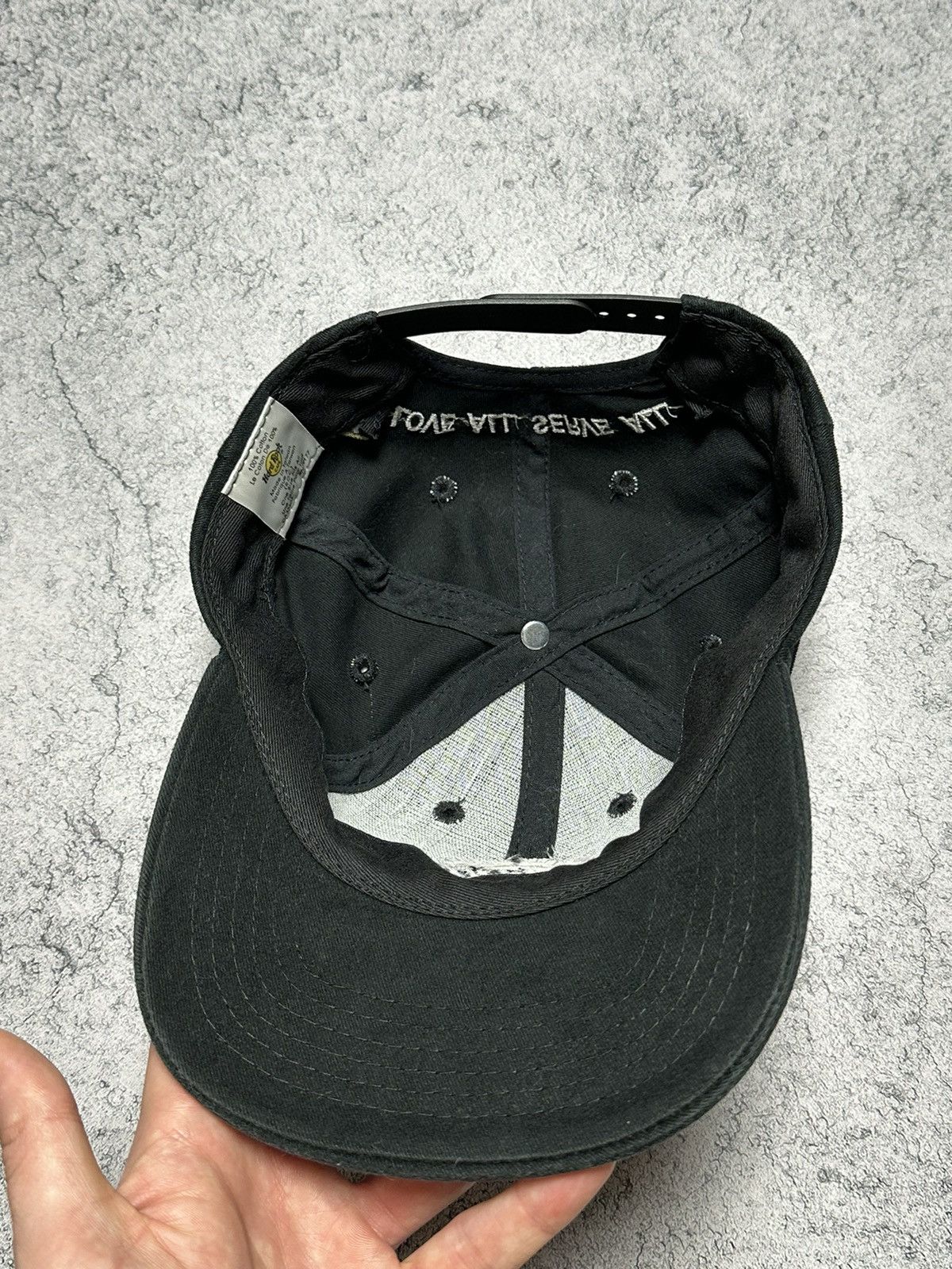 Hard Rock Cafe Vintage 90s Hard Rock Cafe Whistler Cap Size ONE SIZE - 9 Thumbnail