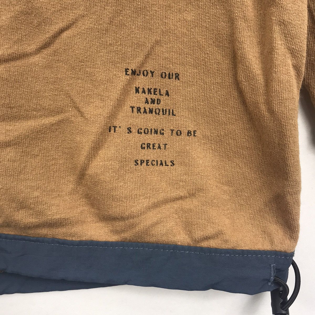 Vintage KAKELA and TRANQUIL Japanese Brand Brown Pocketed Sweatshirt Size US L / EU 52-54 / 3 - 4 Thumbnail