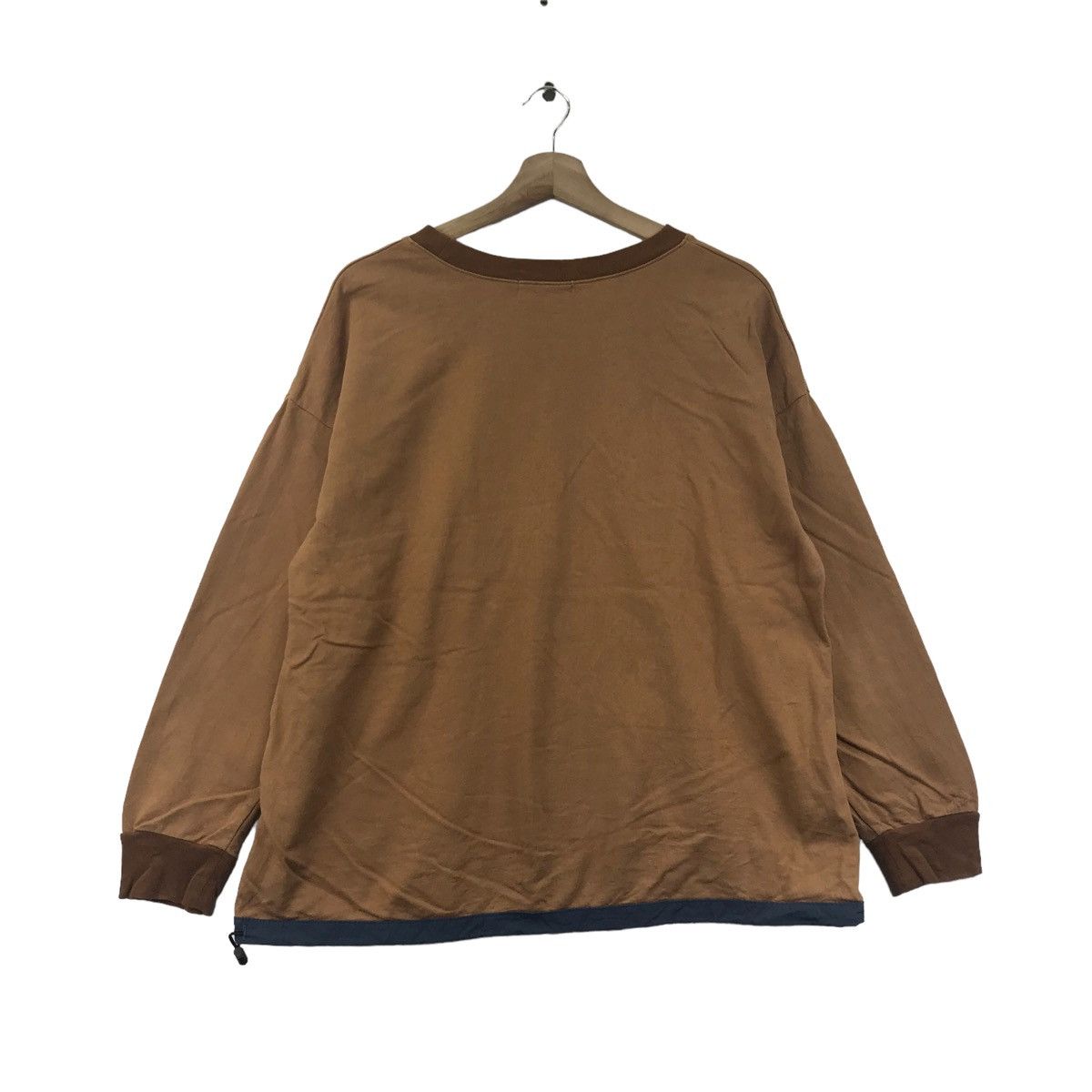 Vintage KAKELA and TRANQUIL Japanese Brand Brown Pocketed Sweatshirt Size US L / EU 52-54 / 3 - 8 Thumbnail